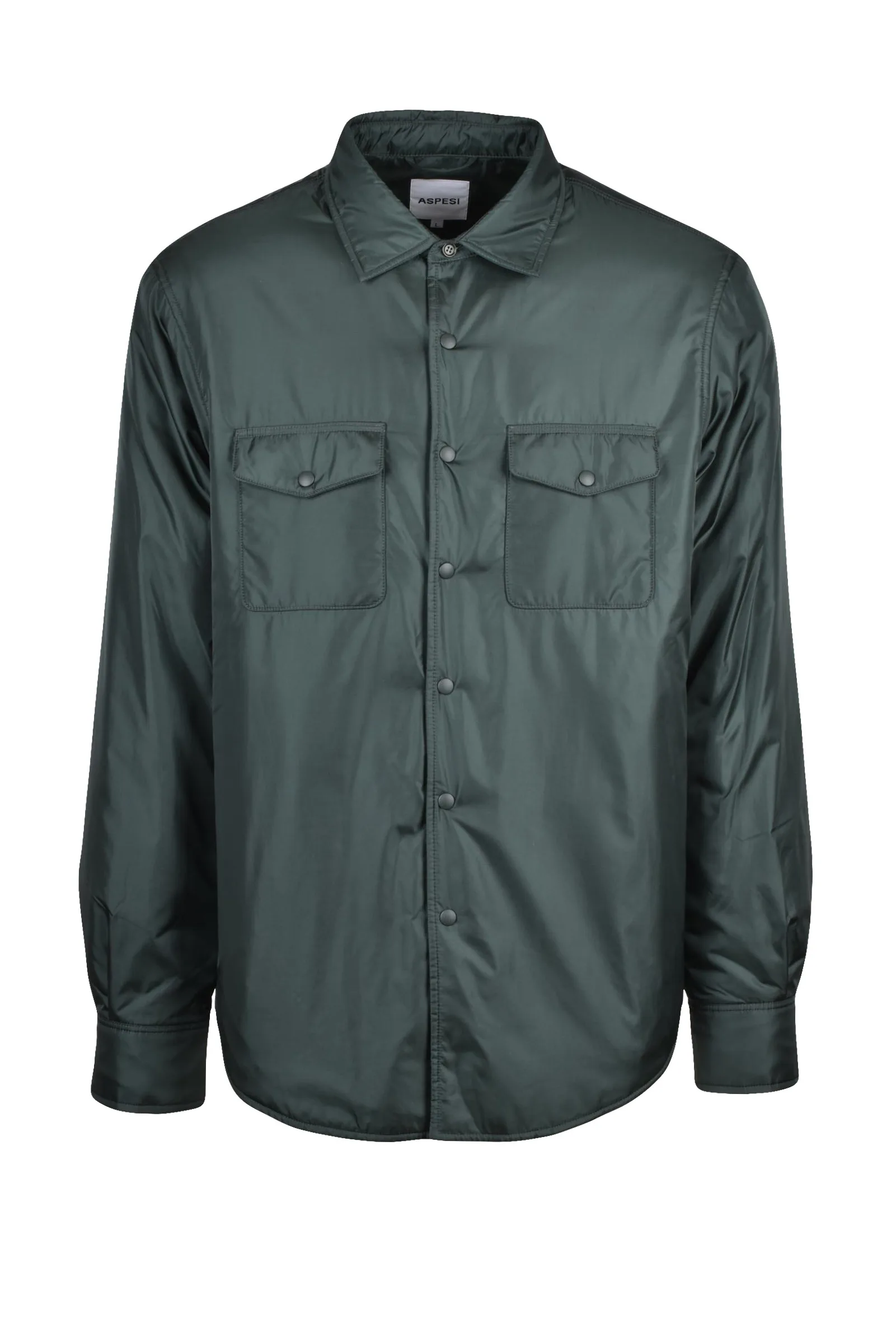 Camicia Imbottita Verde