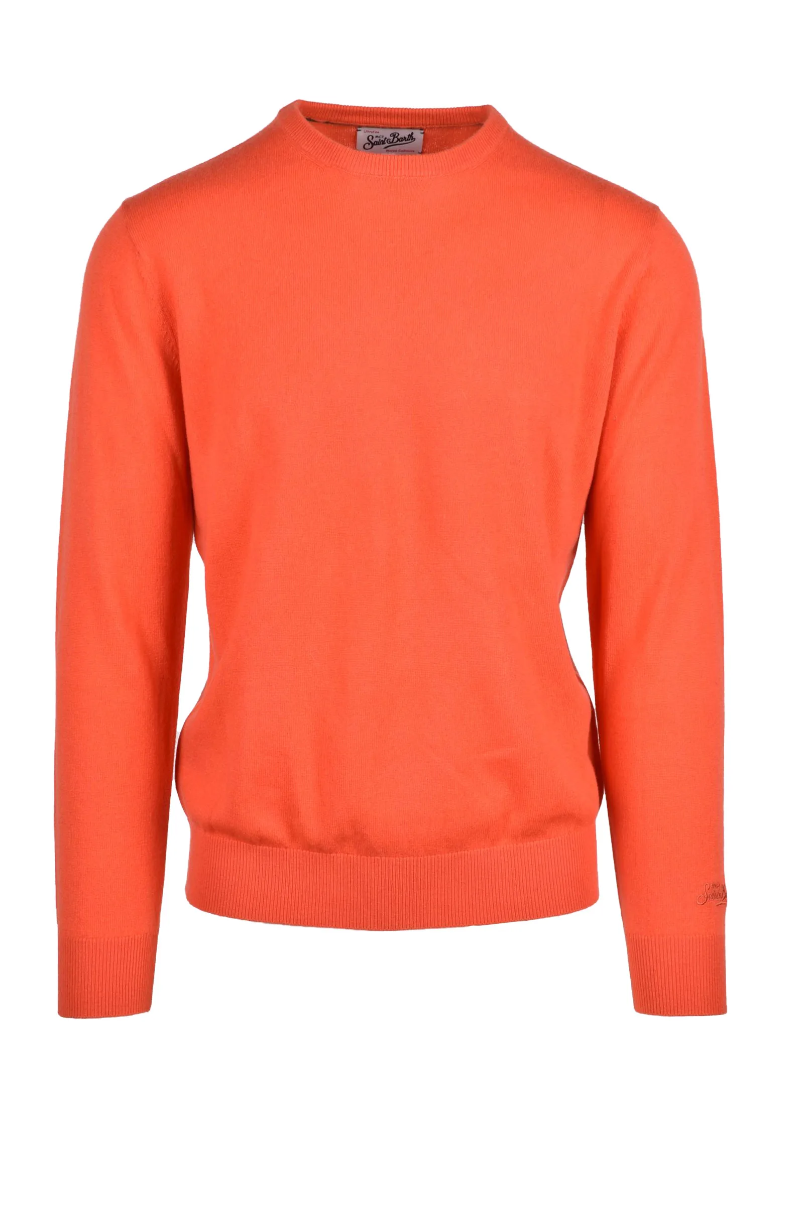 Pullover Girocollo Arancione