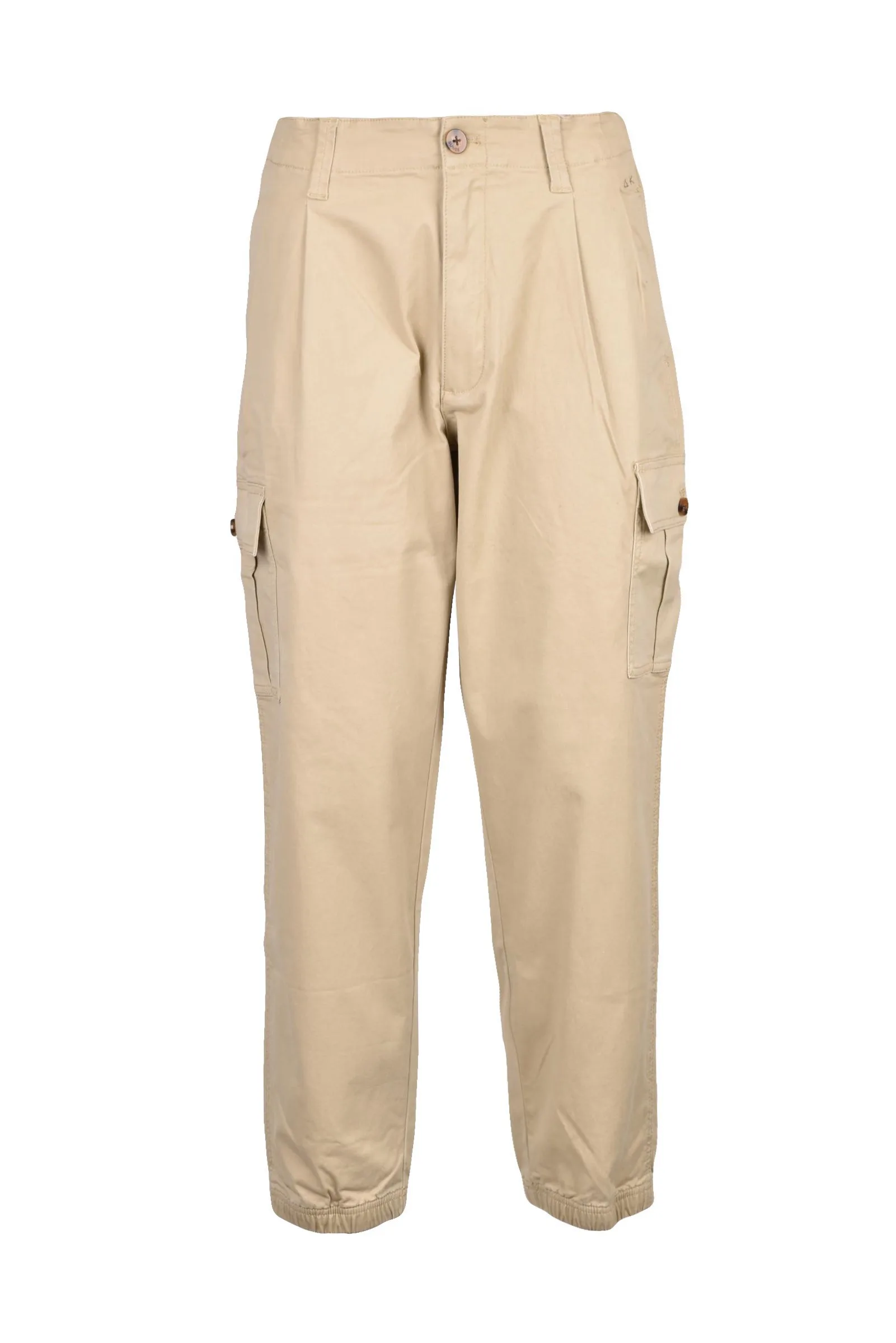 Pantalone Cargo Beige