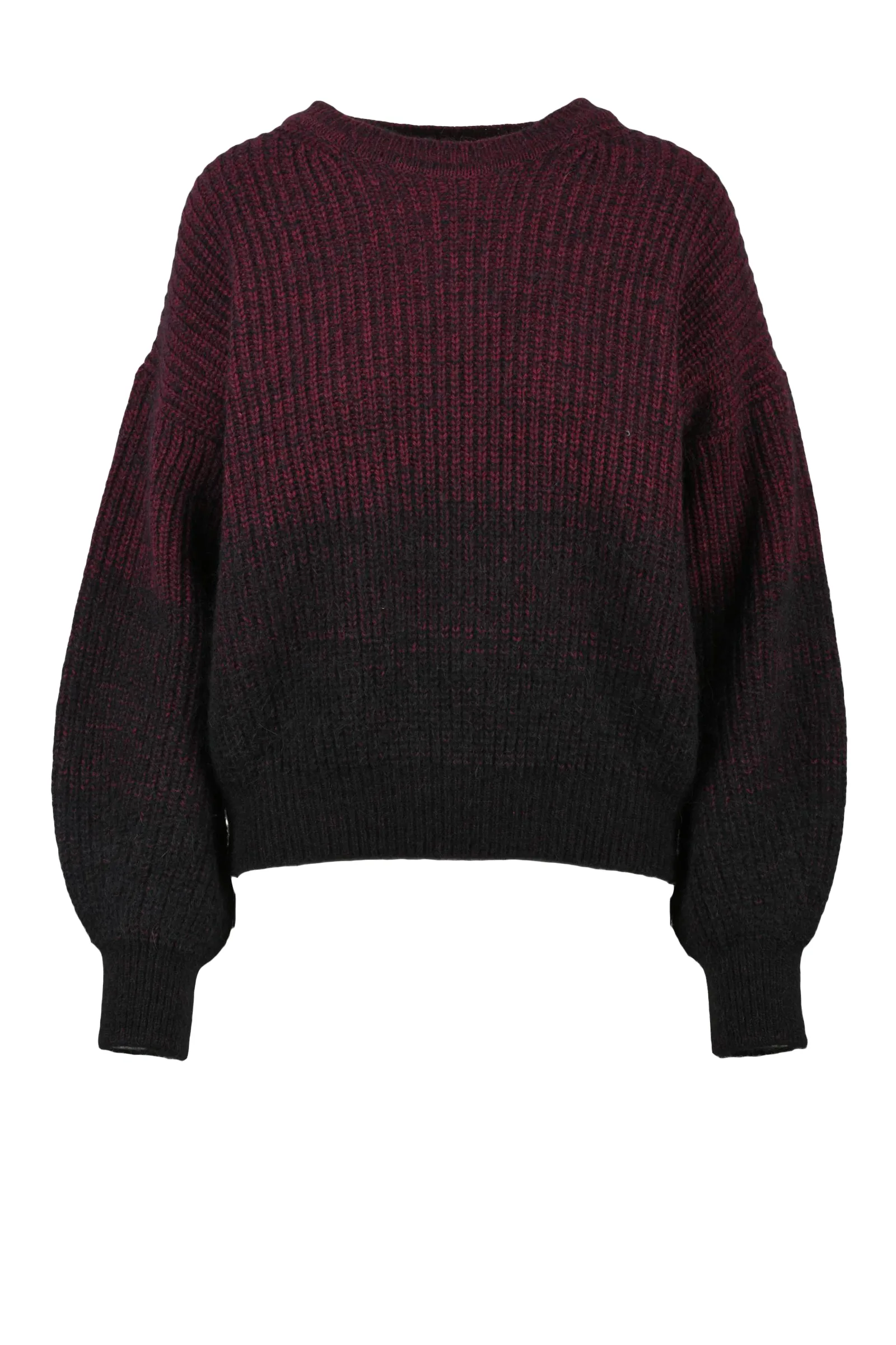 Maglione Over Corto Rosso