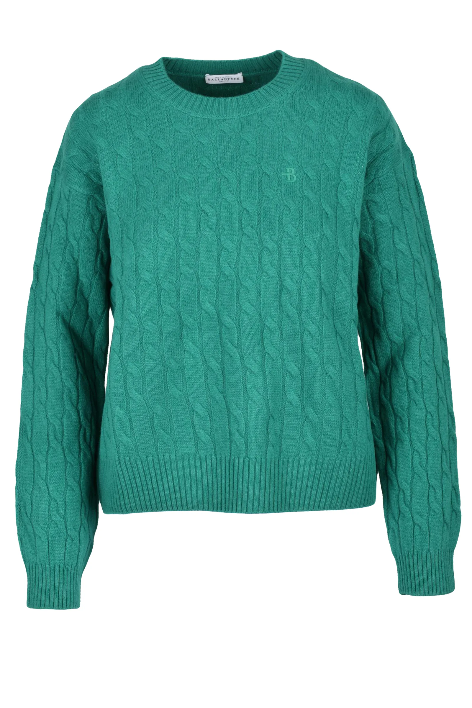 Maglia Pullover Girocollo Verde