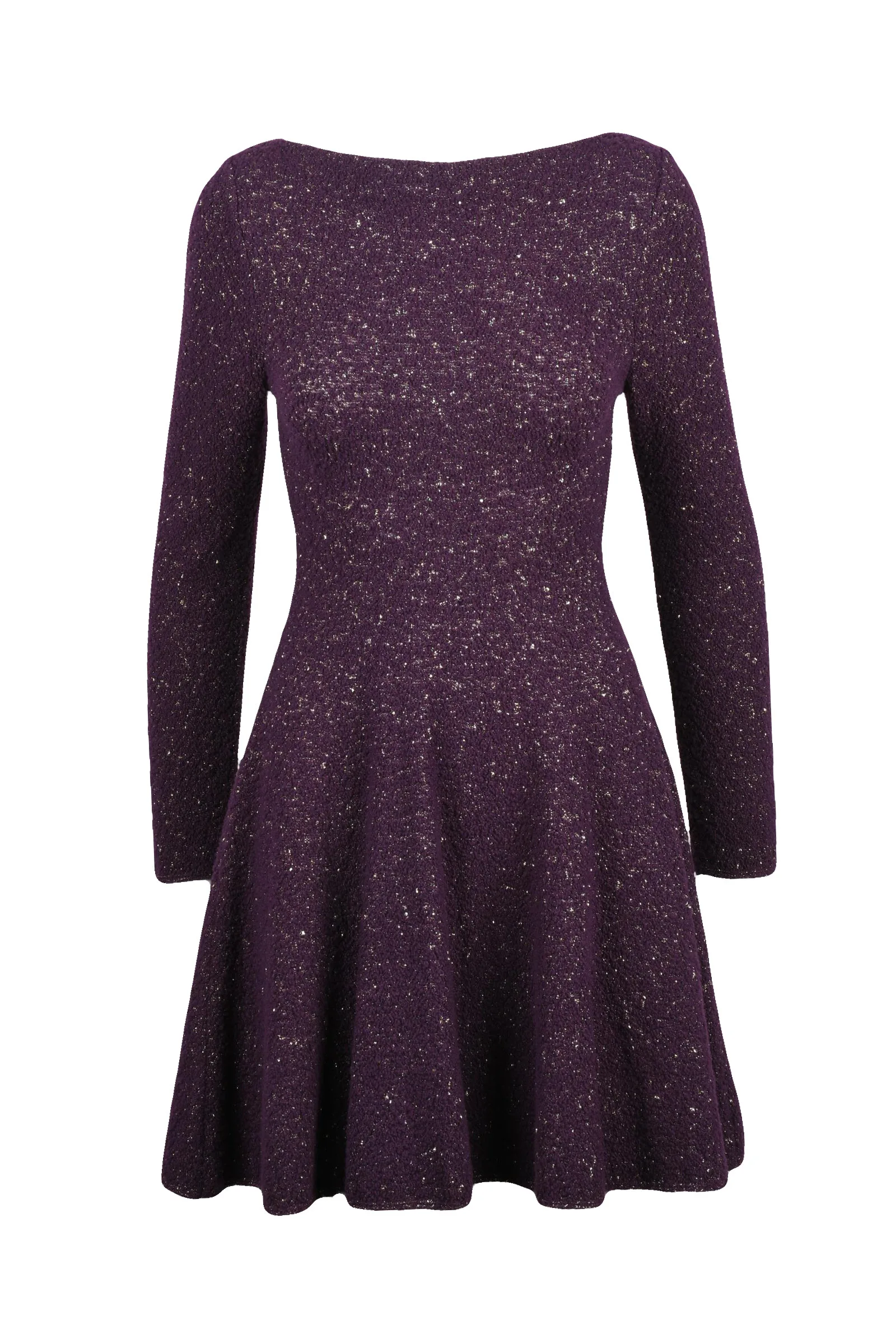 Abito in Maglia Viola