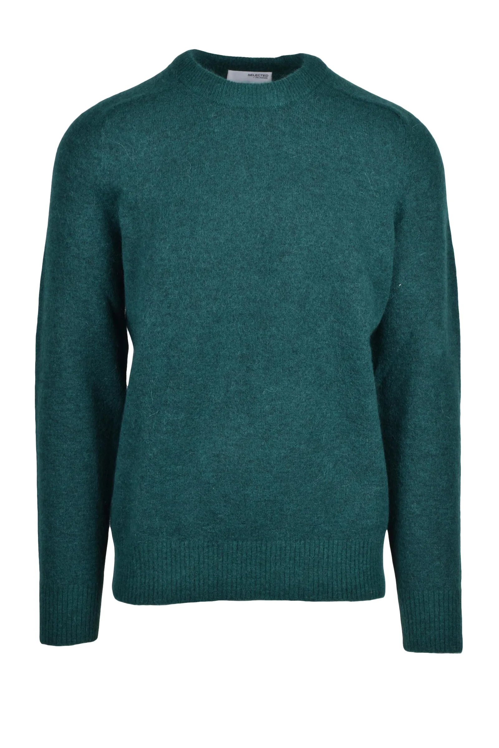 Pullover Girocollo Verde
