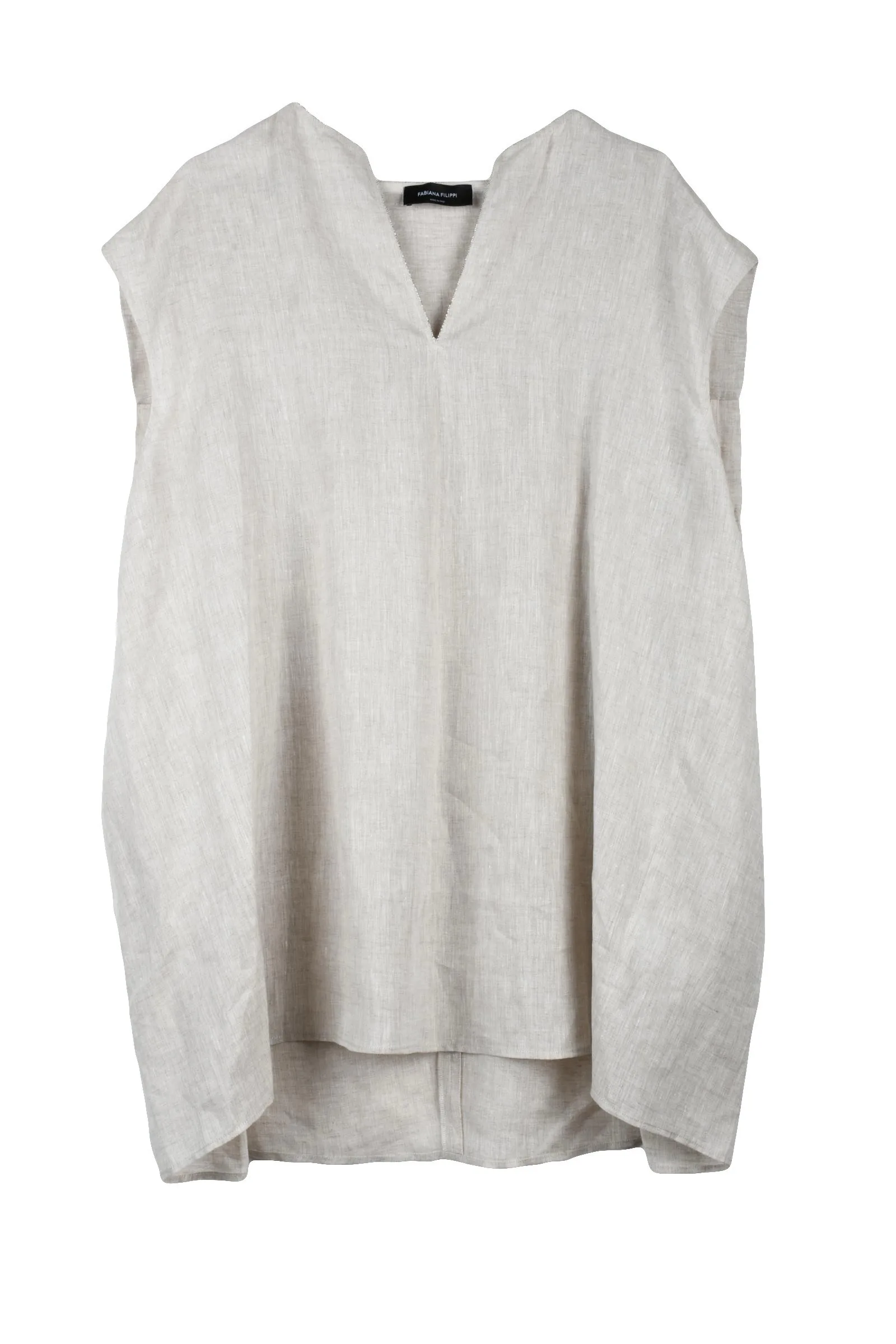 Top in Lino Beige
