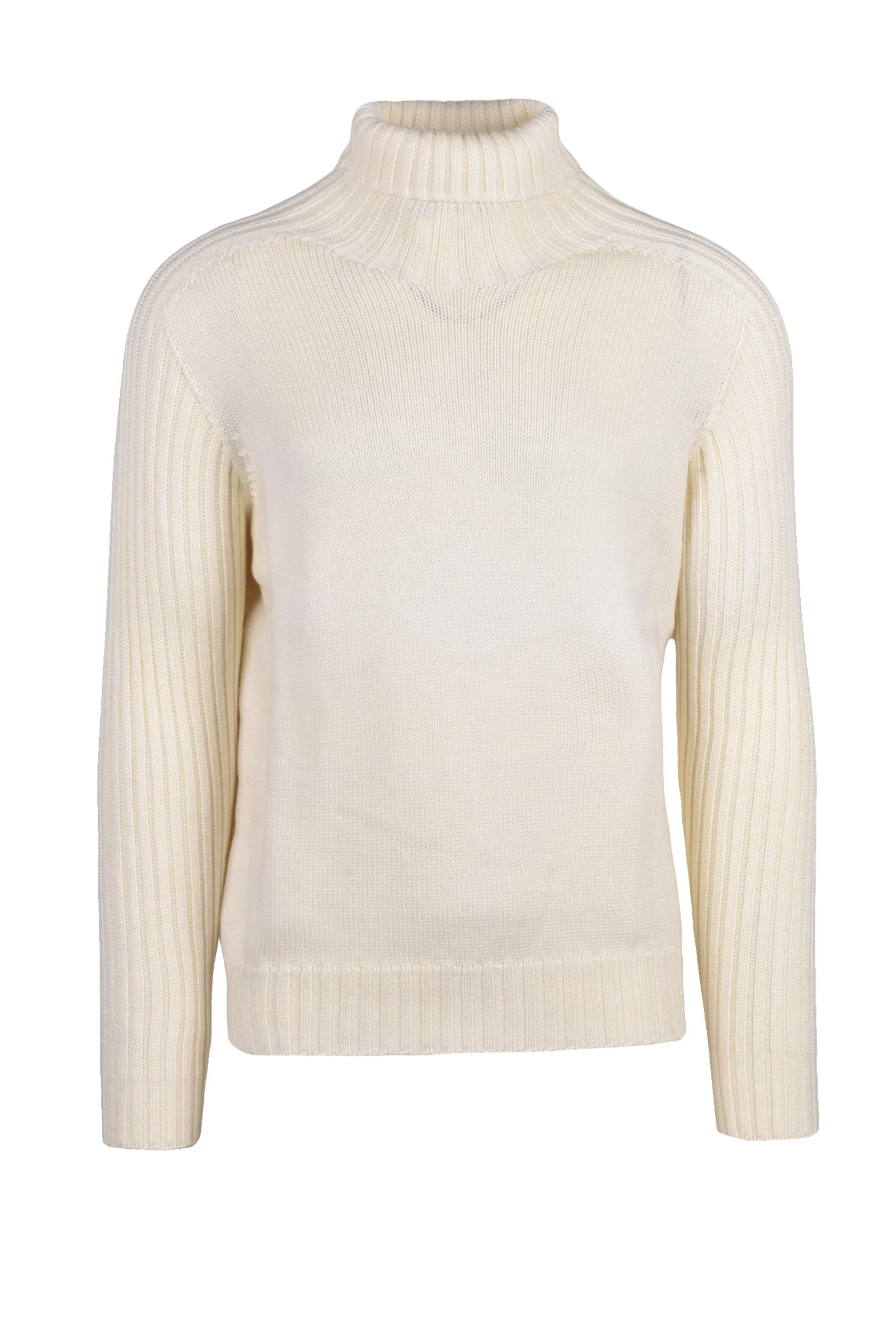 Maglione collo alto Bianco