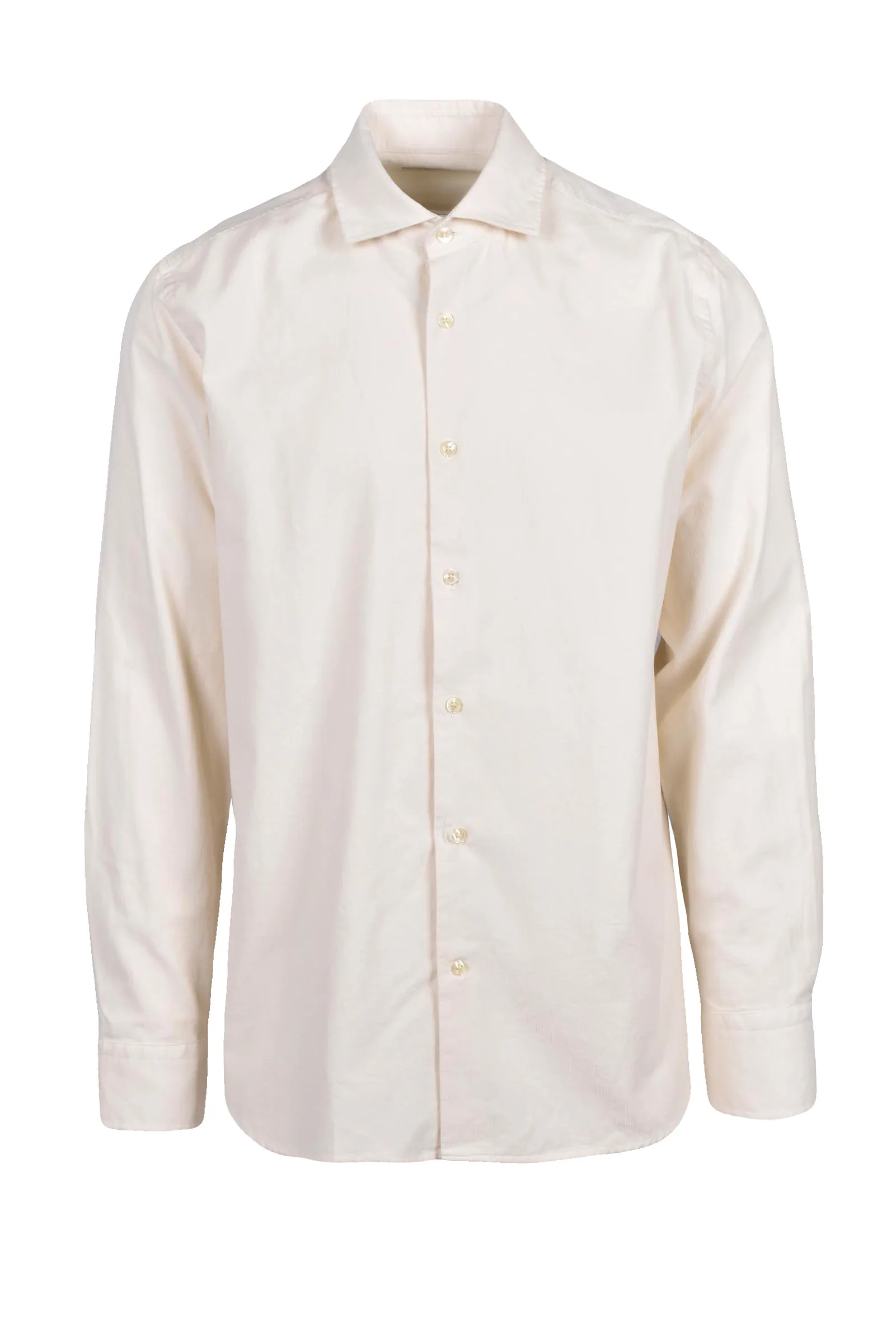 Camicia in Velluto Bianco