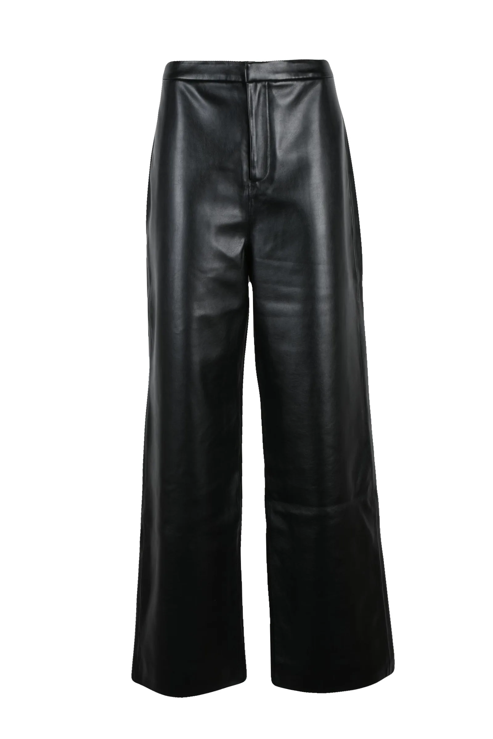 Pantalone Ecopelle Nero