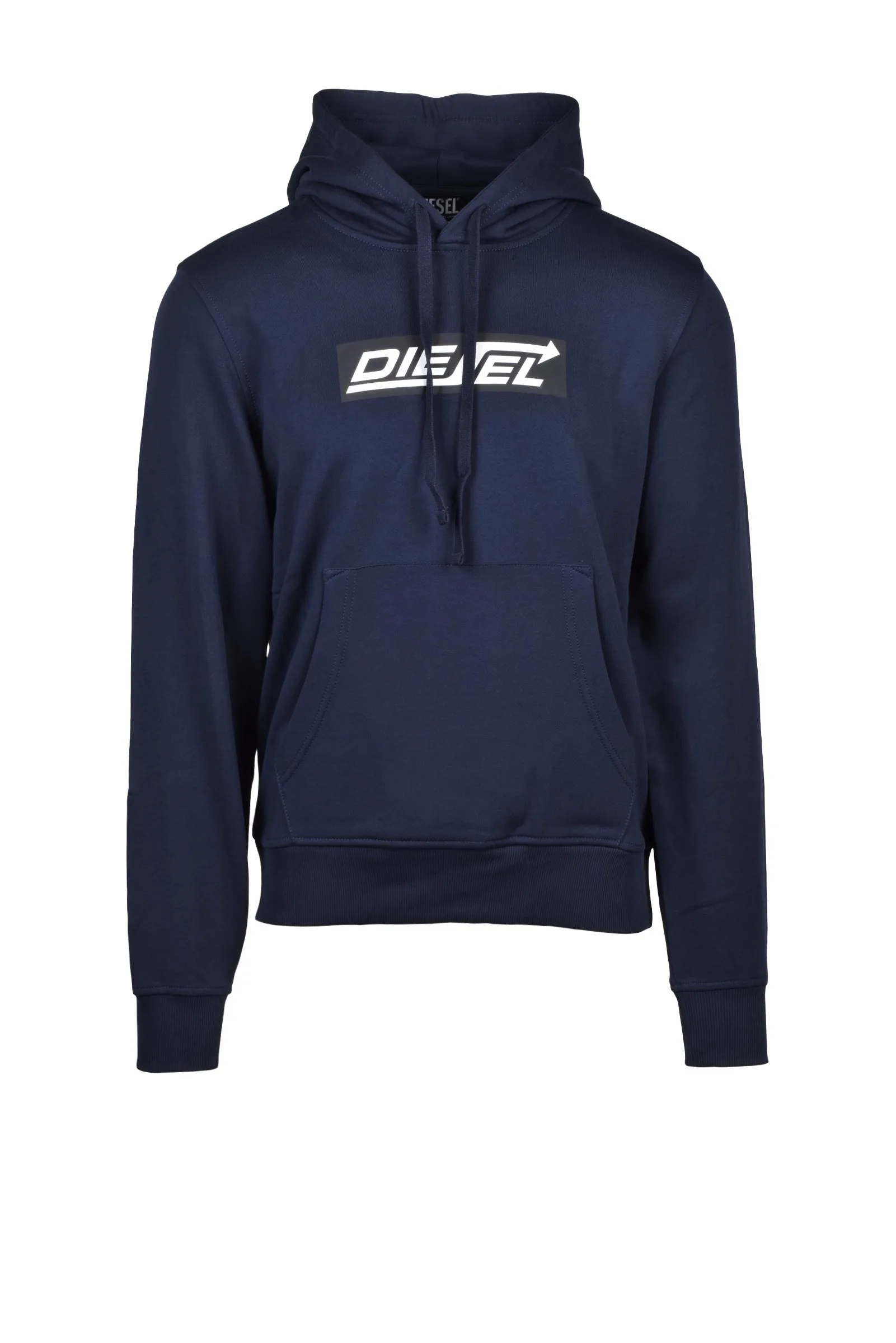 Felpa con Cappuccio Blu