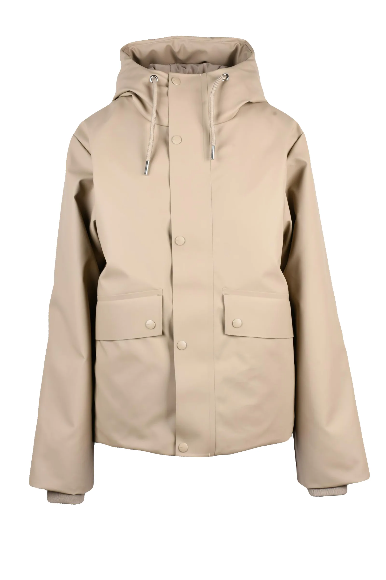 Parka Corto Waterproof Beige