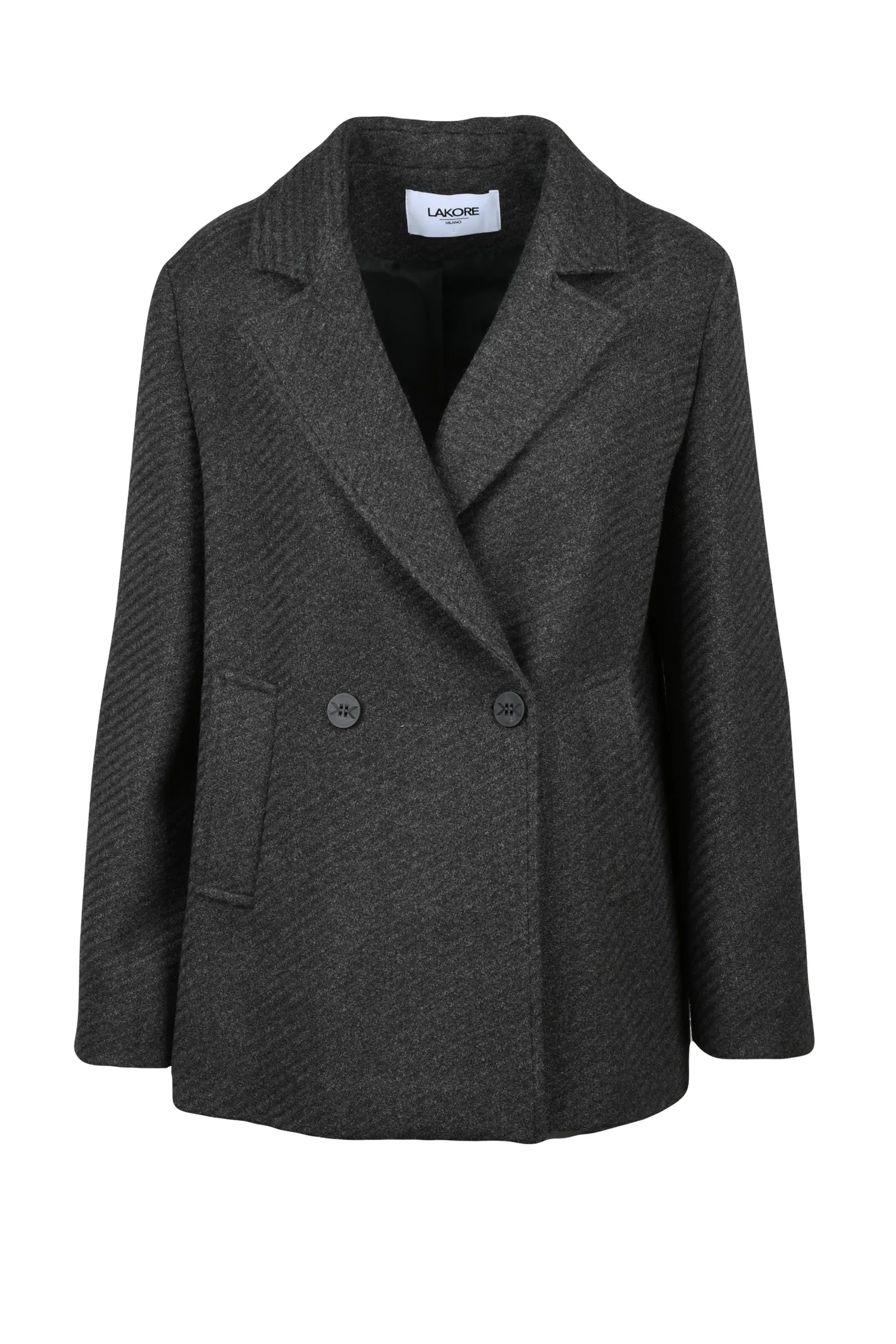 Cappottino Doppiopetto Grigio