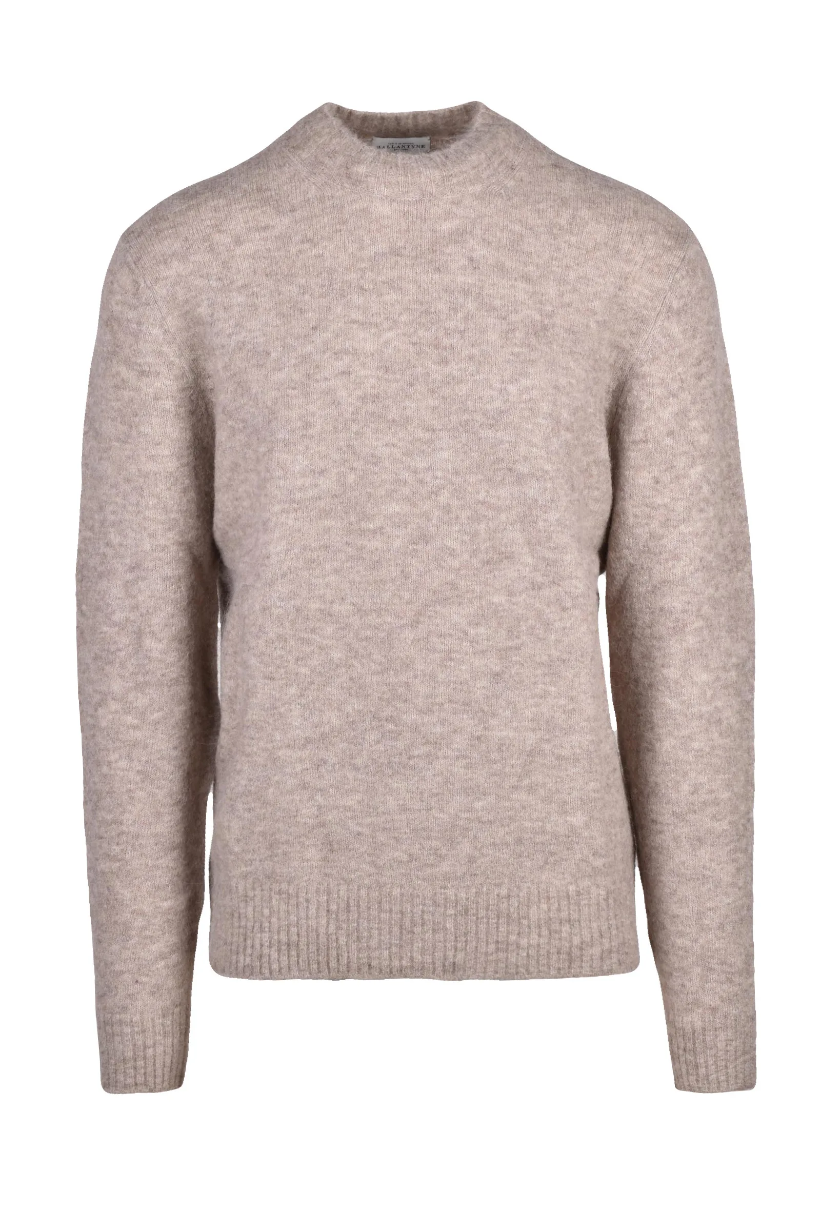 Pullover Girocollo Beige