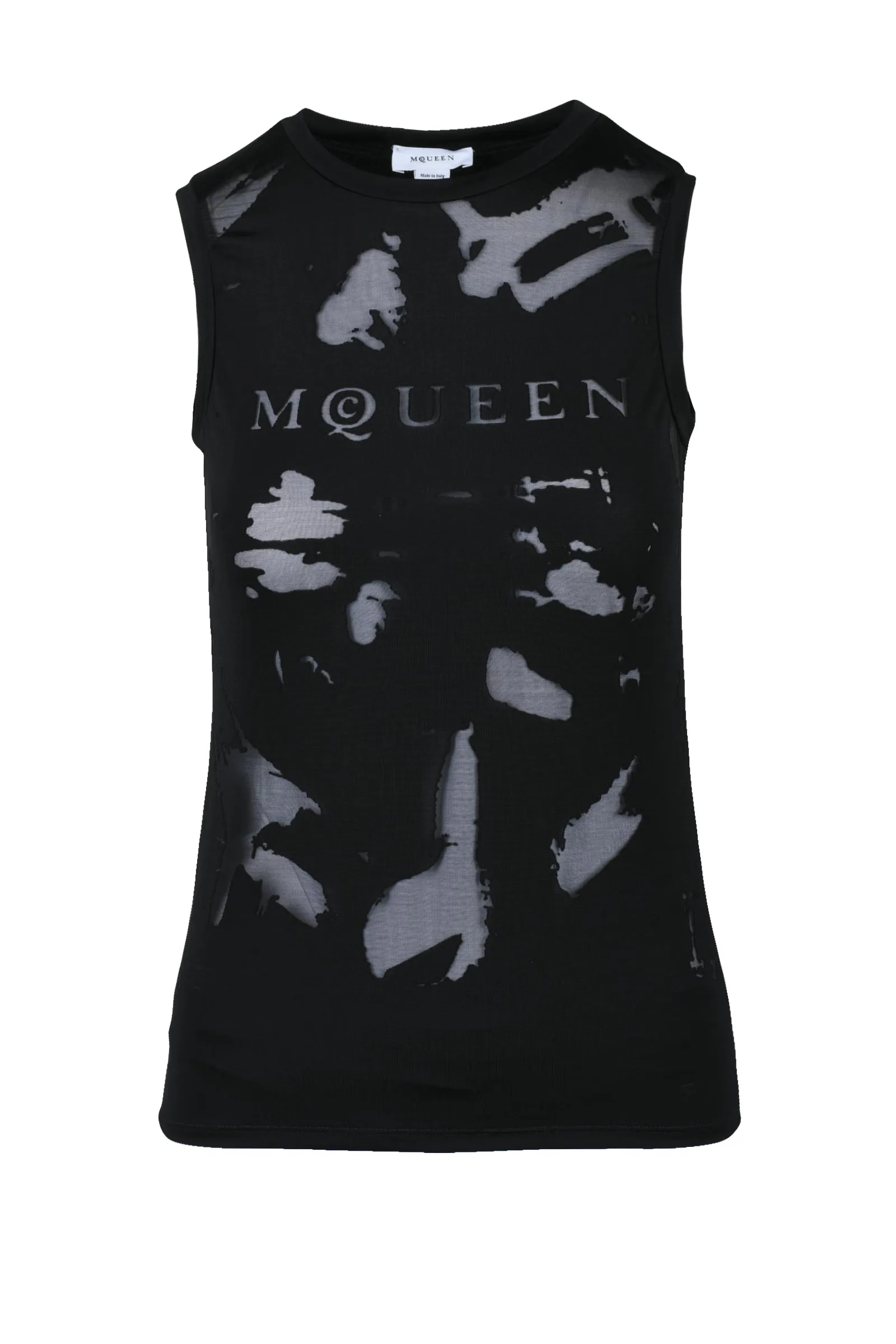 Top in Lycra Nero