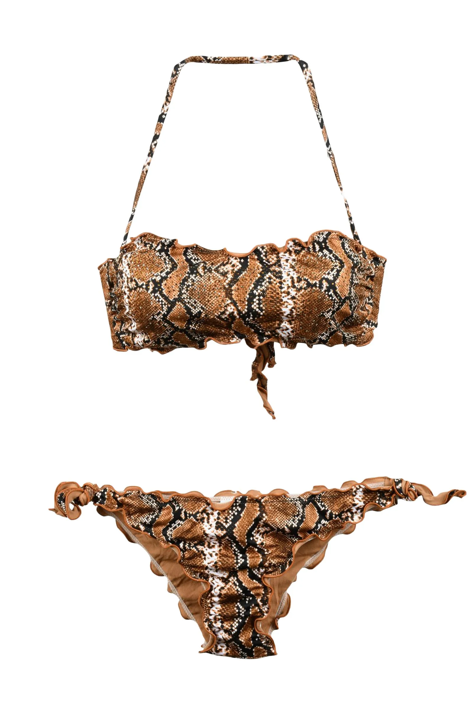 Costume Intero Marrone
