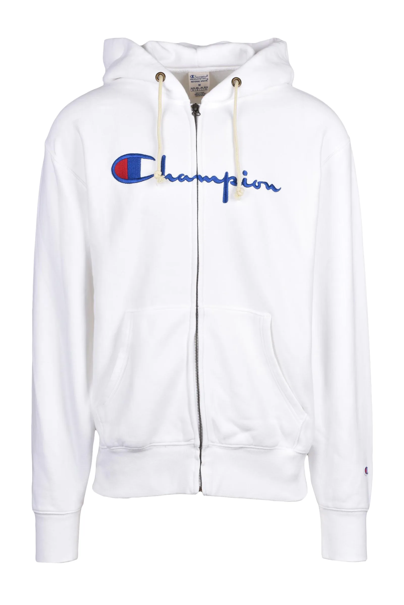Felpa con cappuccio Bianco