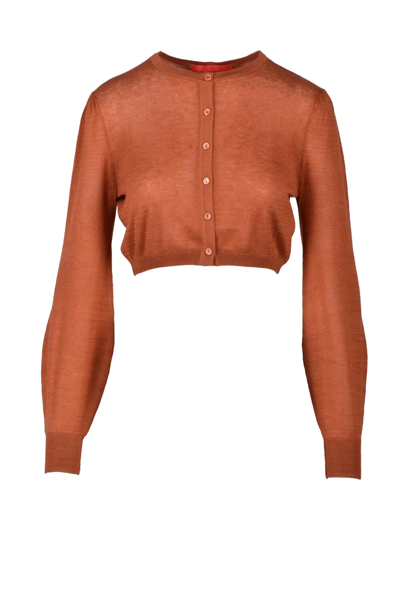 Cardigan Marrone