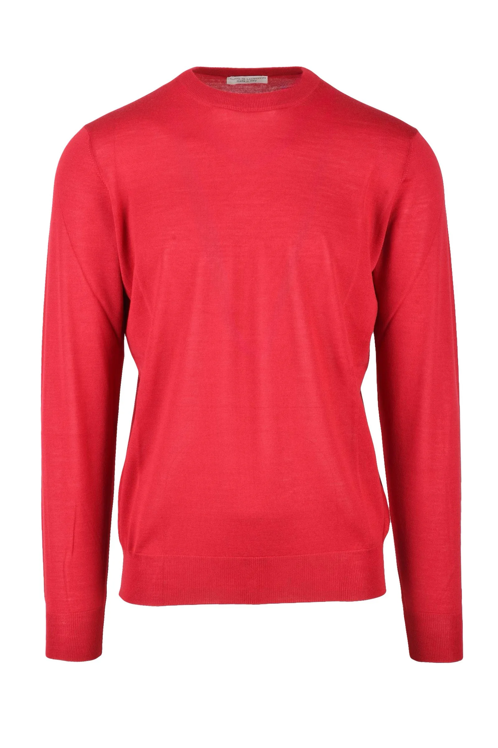 Maglia Pullover Girocollo Rosso