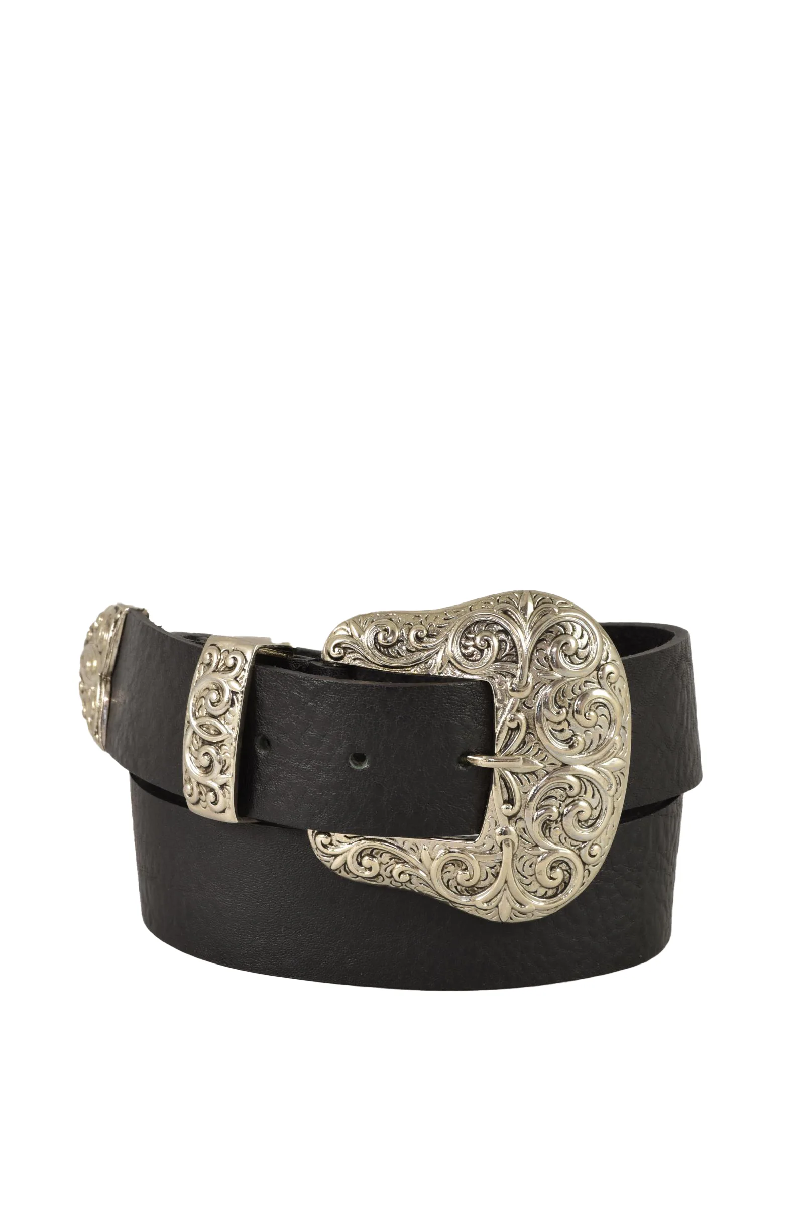 Cintura in Pelle Nero