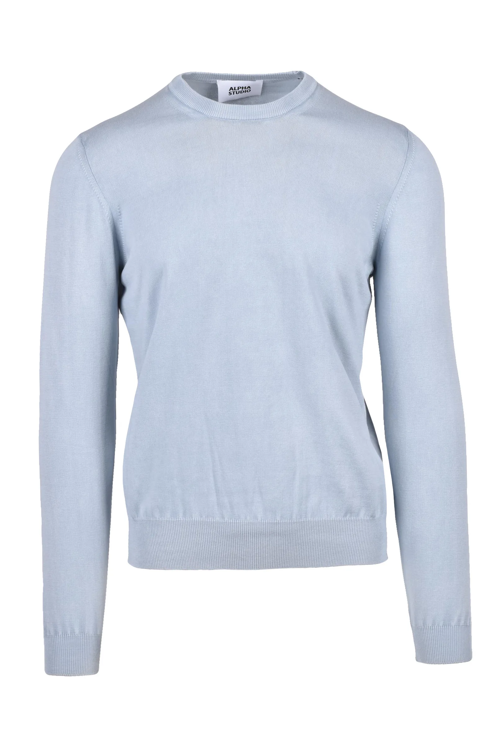 Maglioncino Girocollo Azzurro