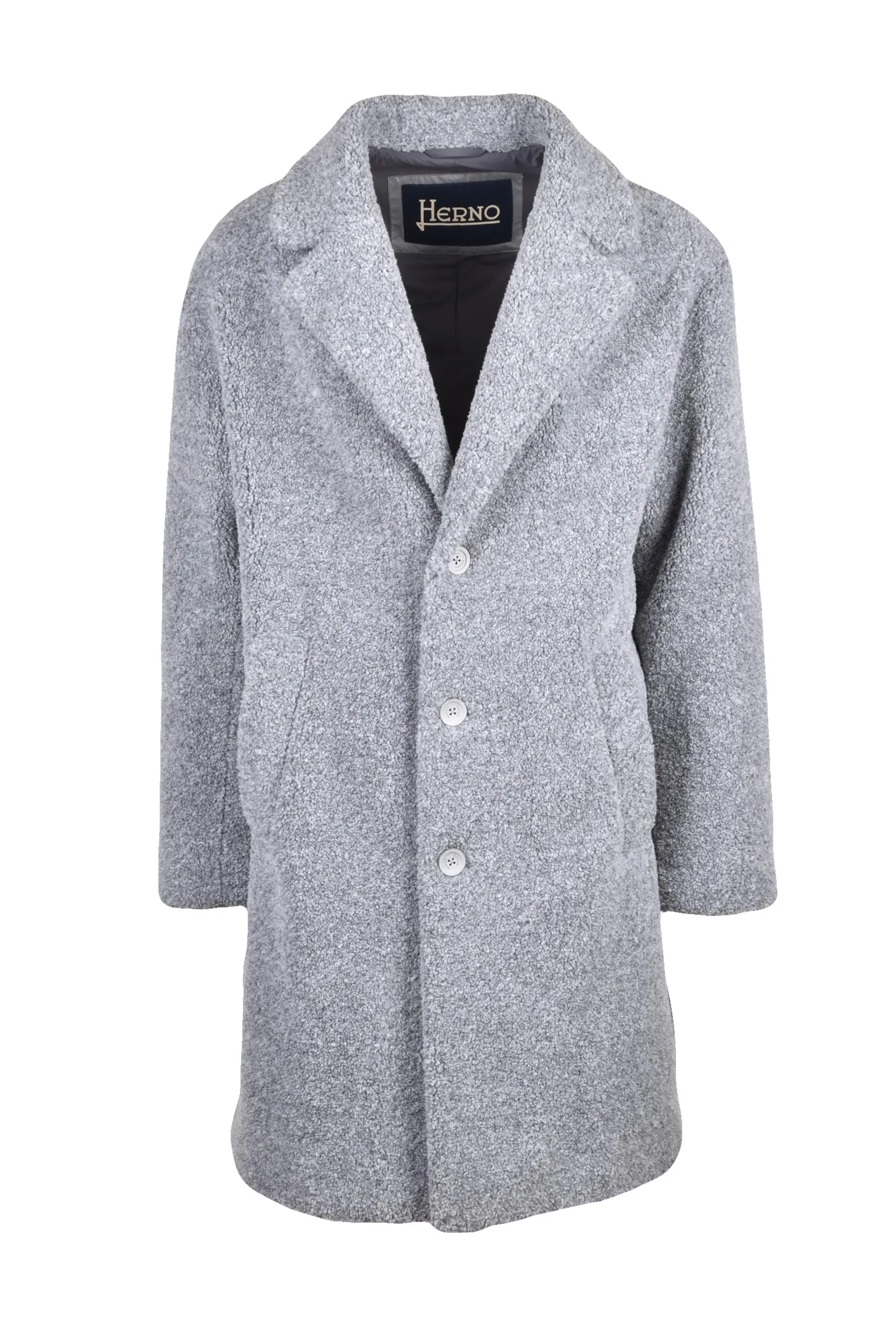 Cappotto Teddy Grigio