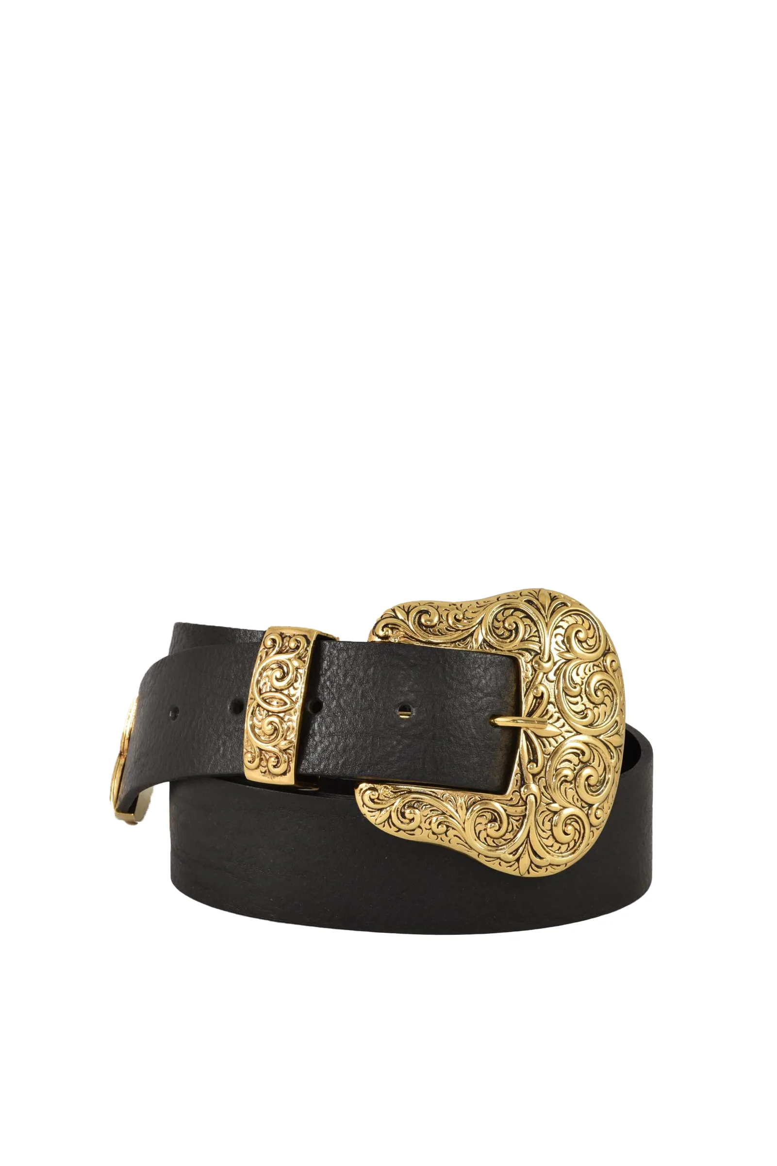 Cintura in Pelle Nero