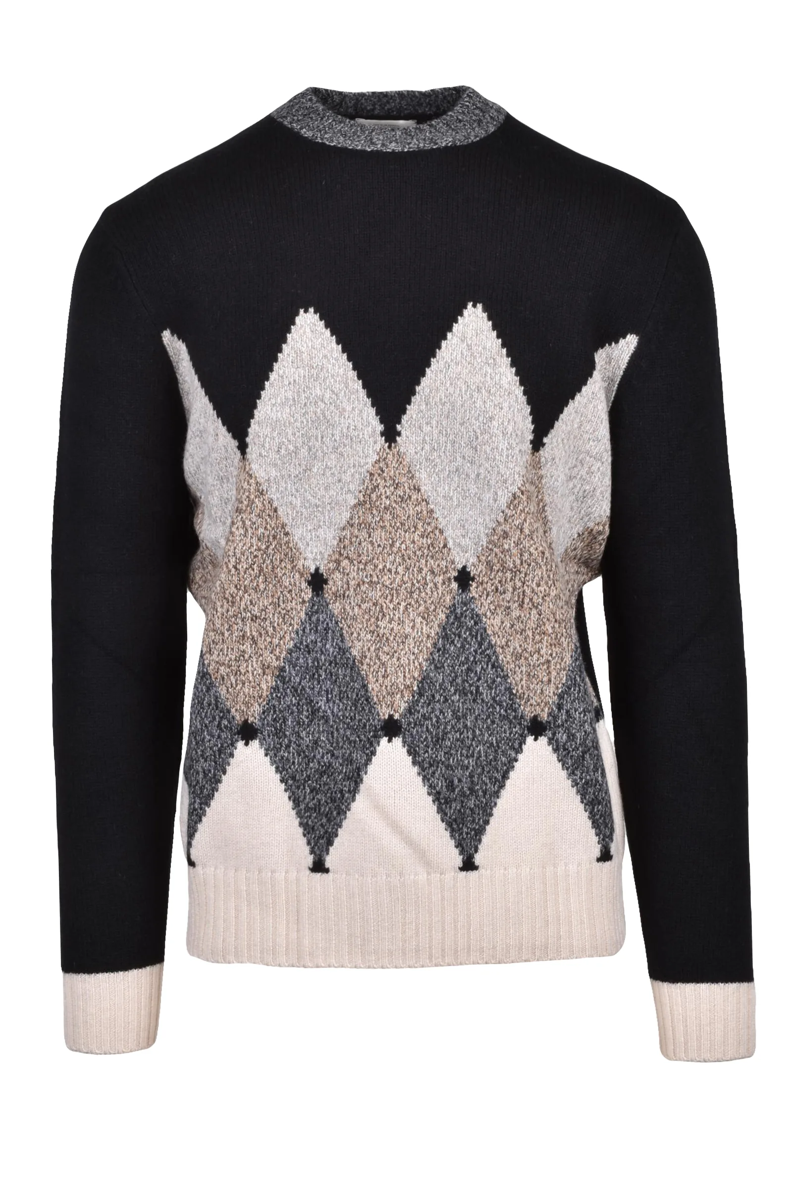 Maglia Pullover Girocollo Beige