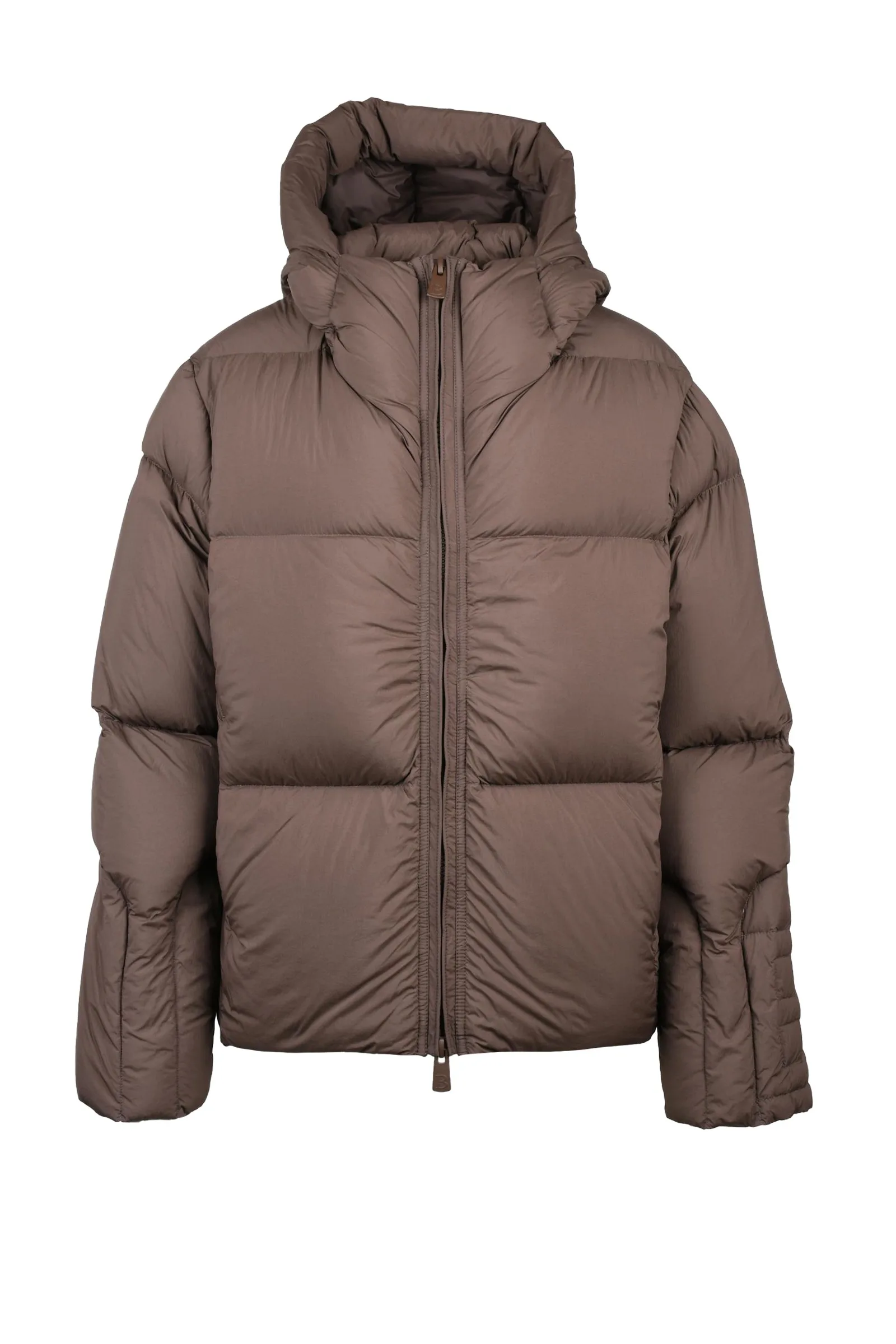 Down Jacket Marrone