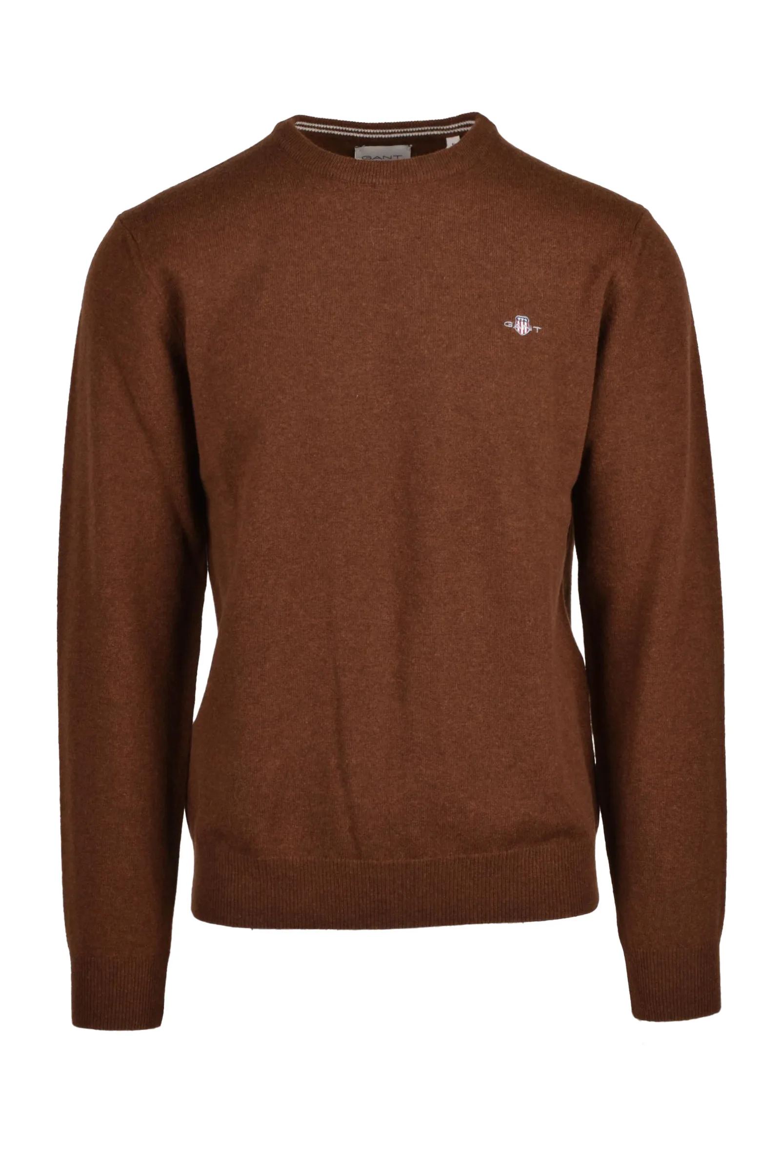 Pullover Girocollo Marrone