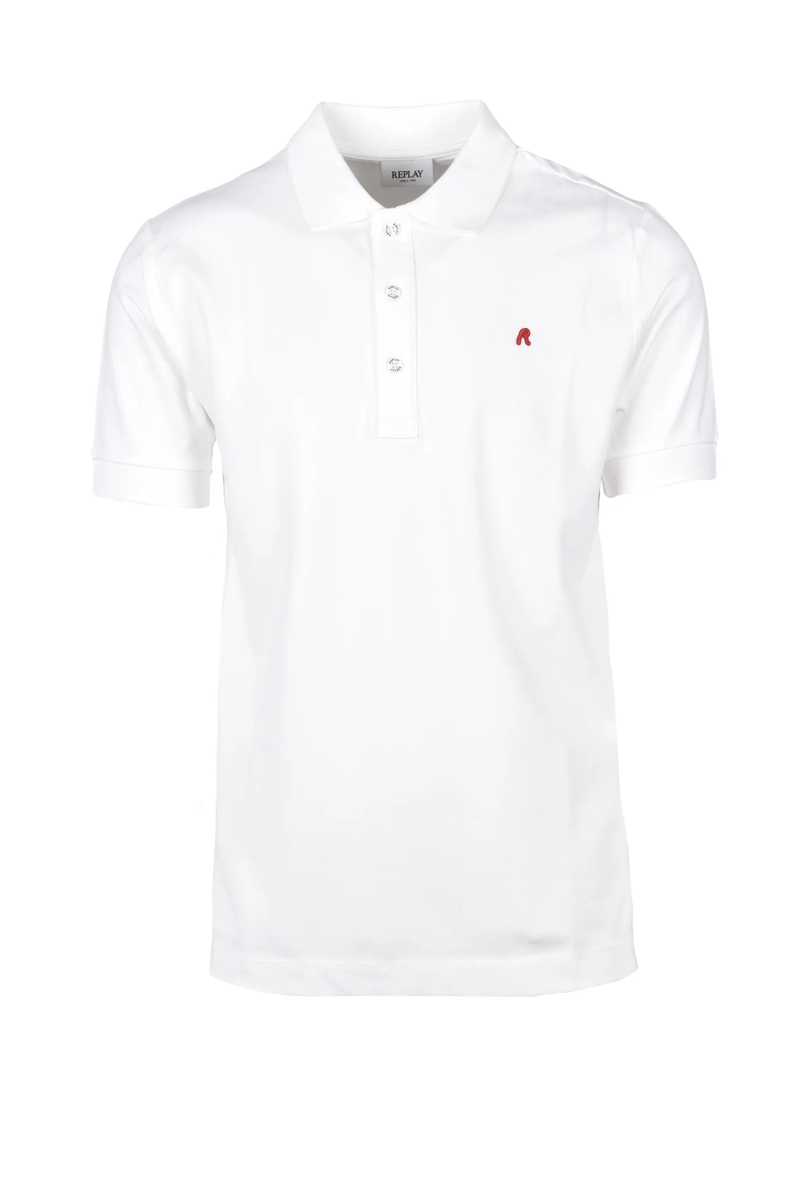 Polo Uomo Bianco