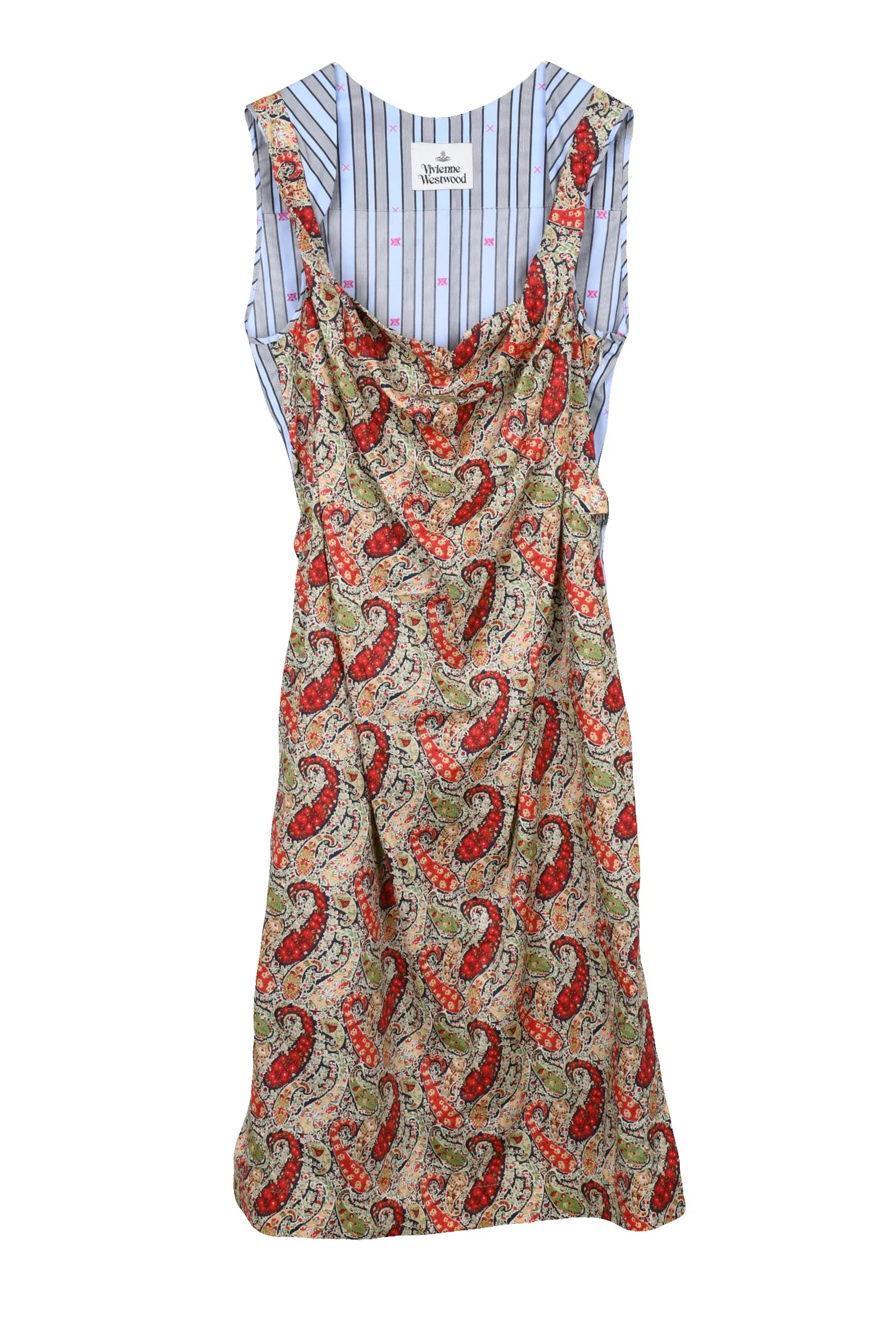 Vestido multicolorido
