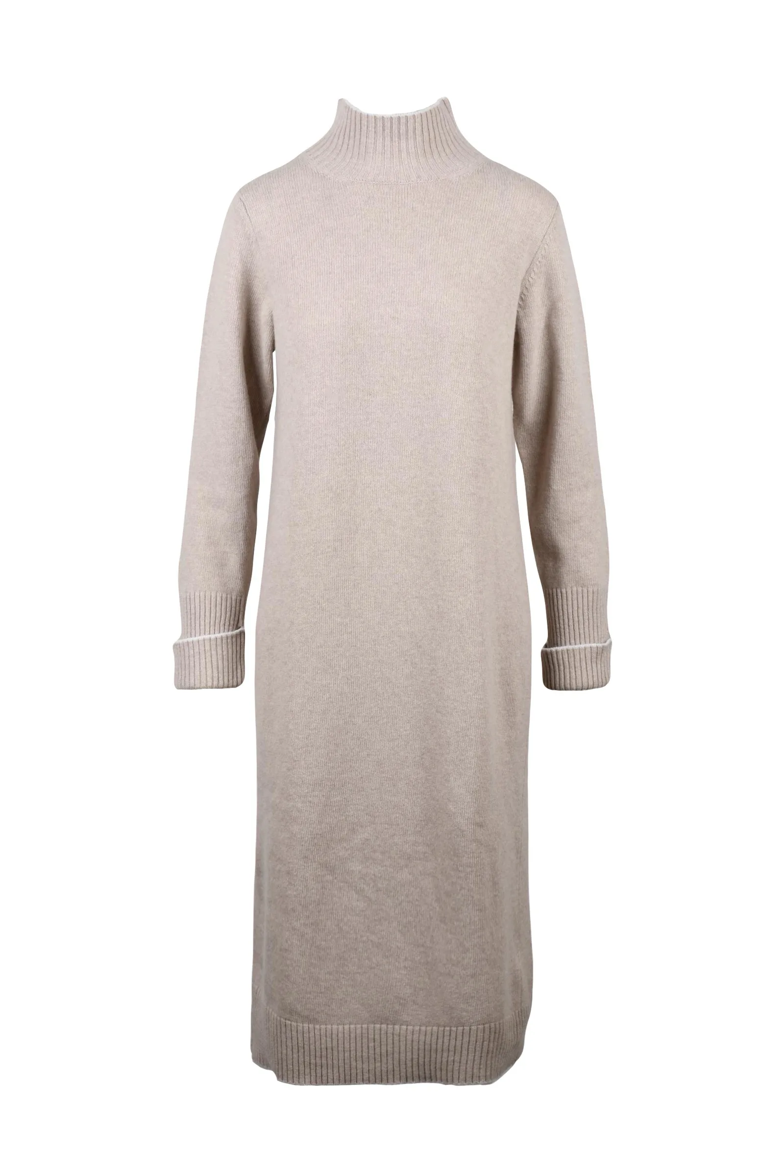 Abito in Maglia Beige