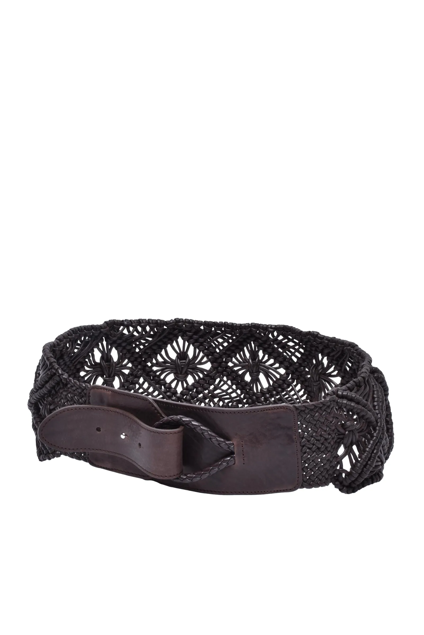 Cintura in Pelle Marrone