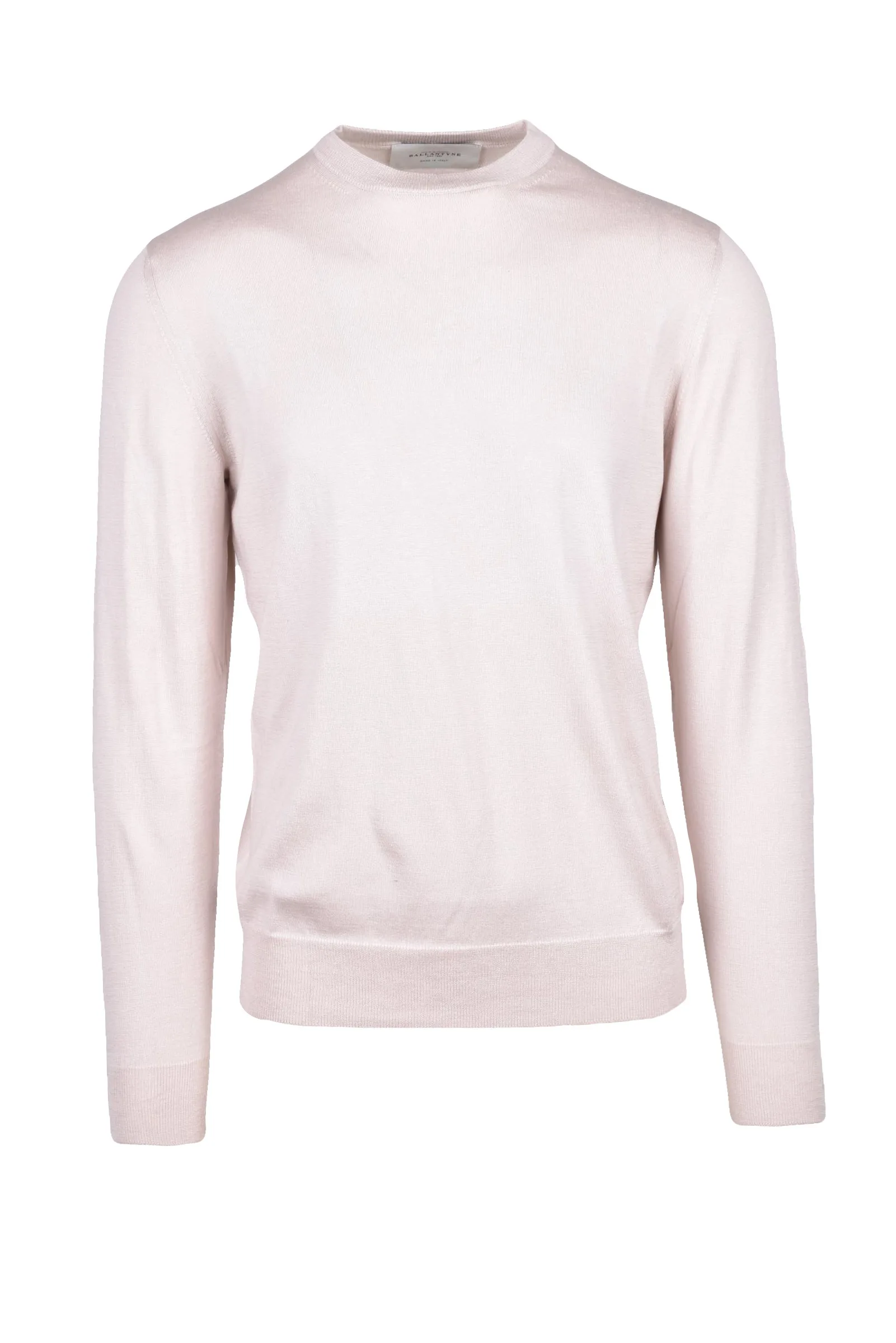 Pullover Girocollo Beige Uomo