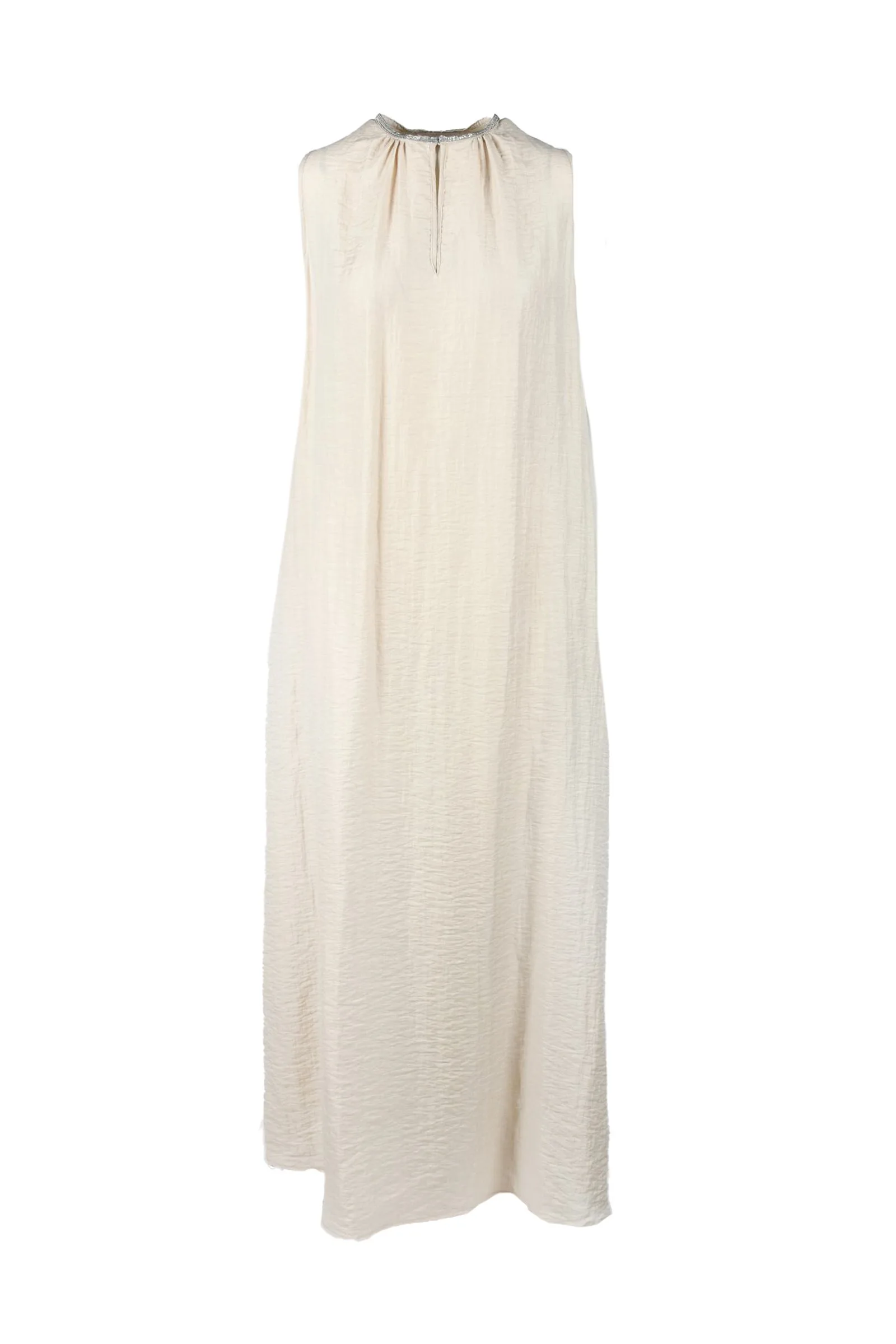 Abito Lungo Beige