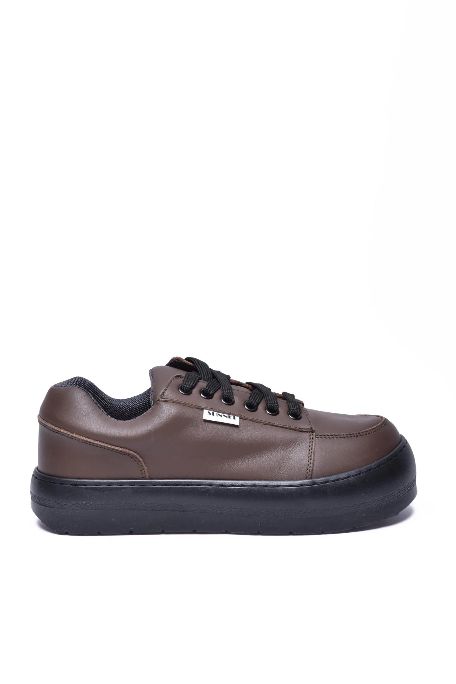 Sneakers in Pelle Marrone