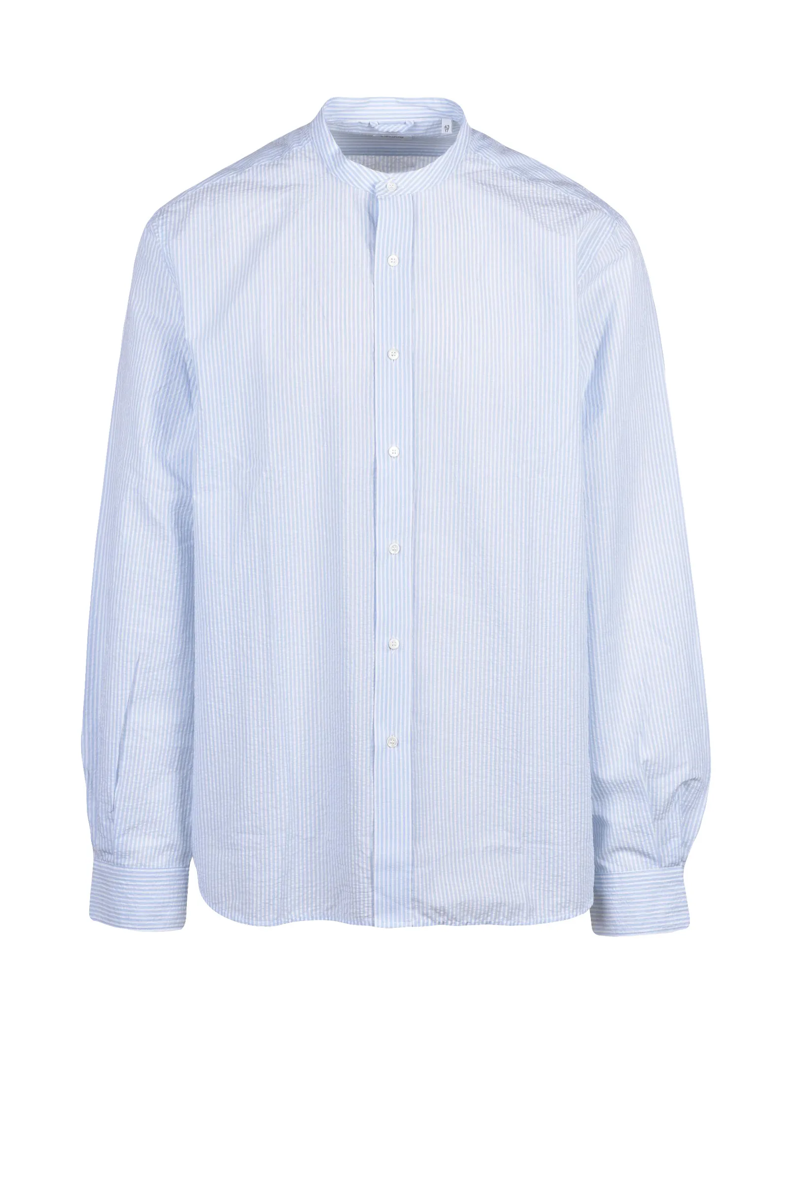Camicia Coreana Azzurro