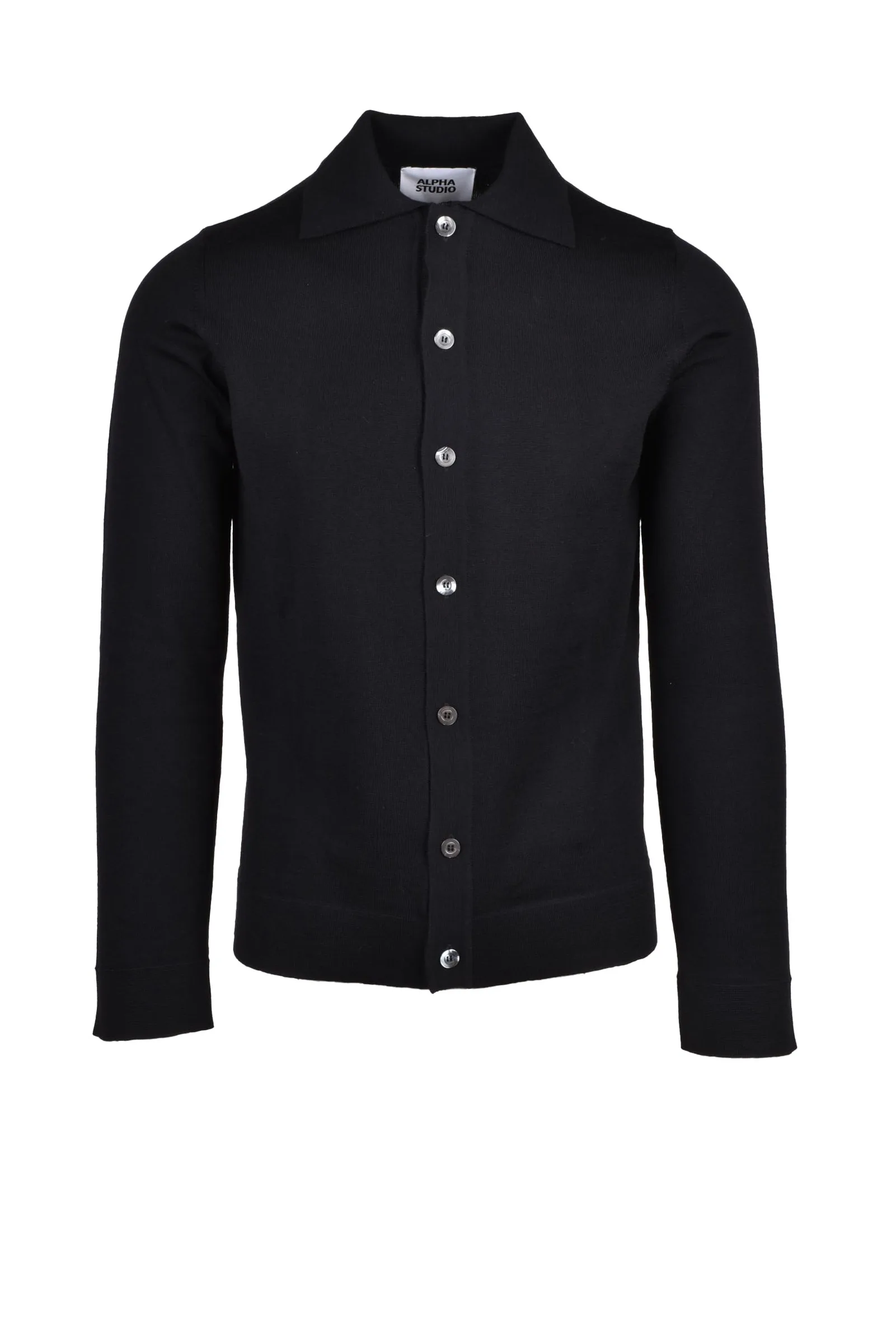 Camicia in Maglia Nero