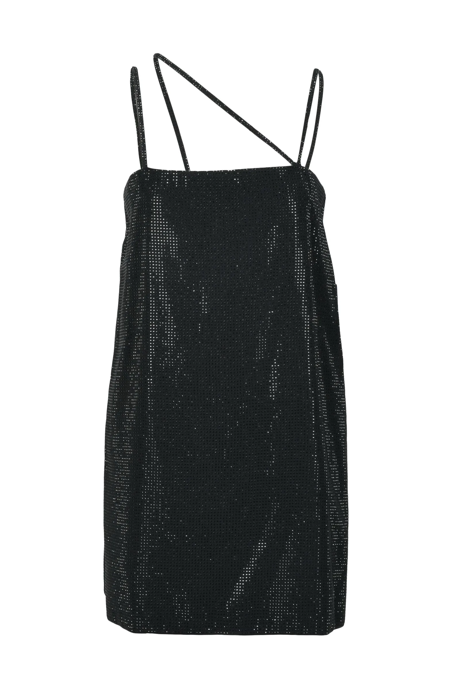 AbitoCortoTotalStrass Nero