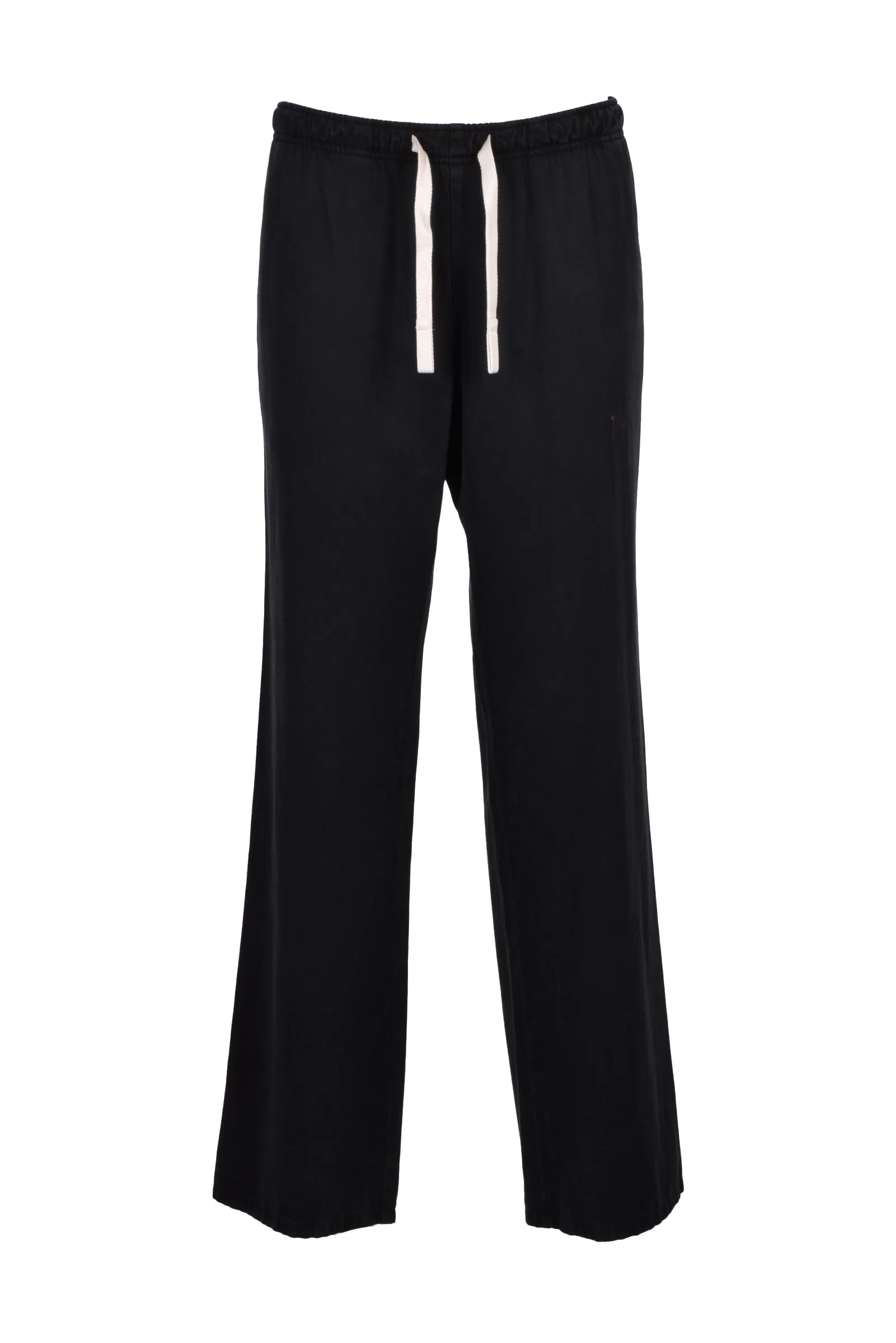 Pantalone Tuta in Tela Nero