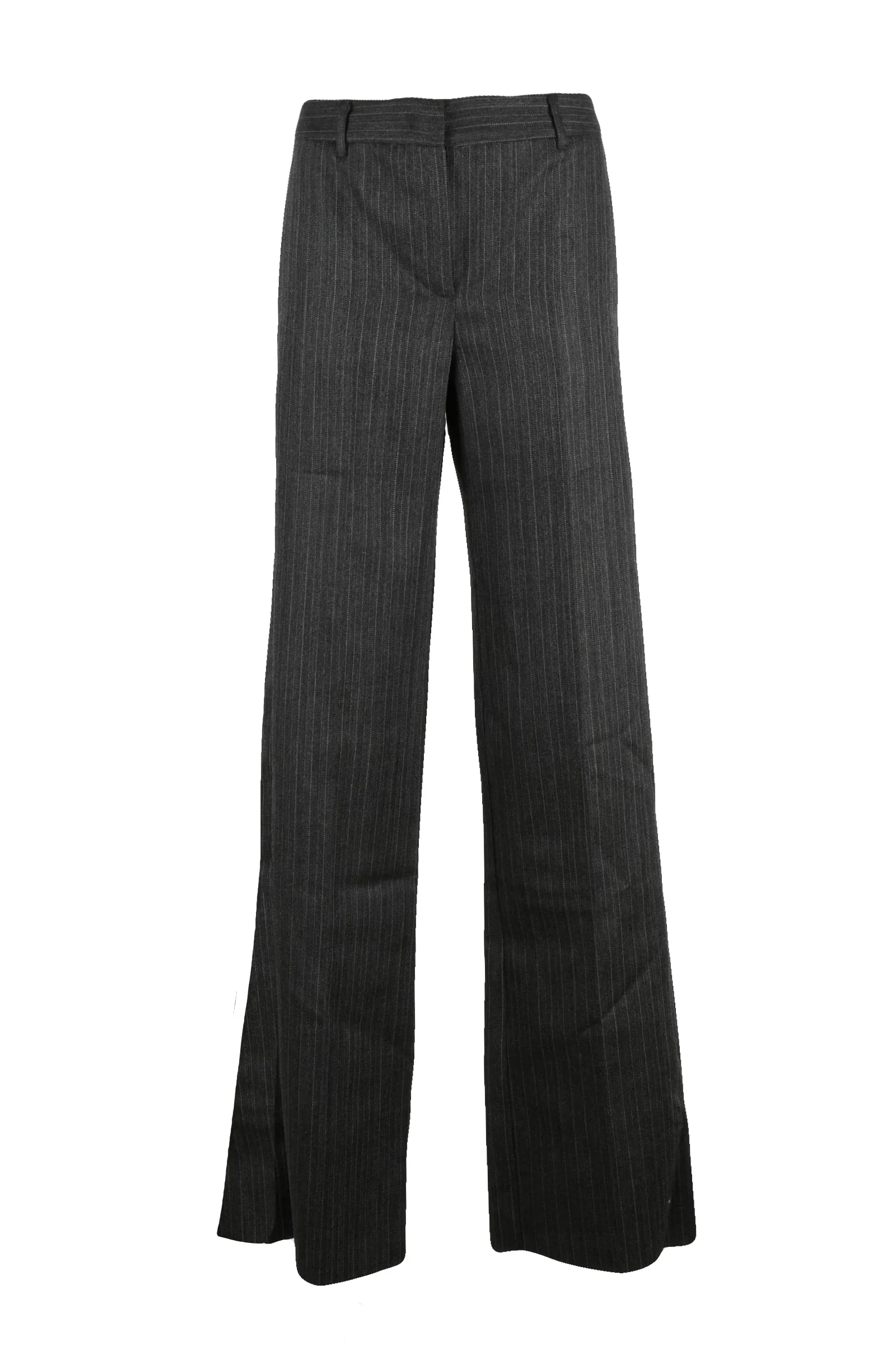 Pantalone a gamba larga Marrone