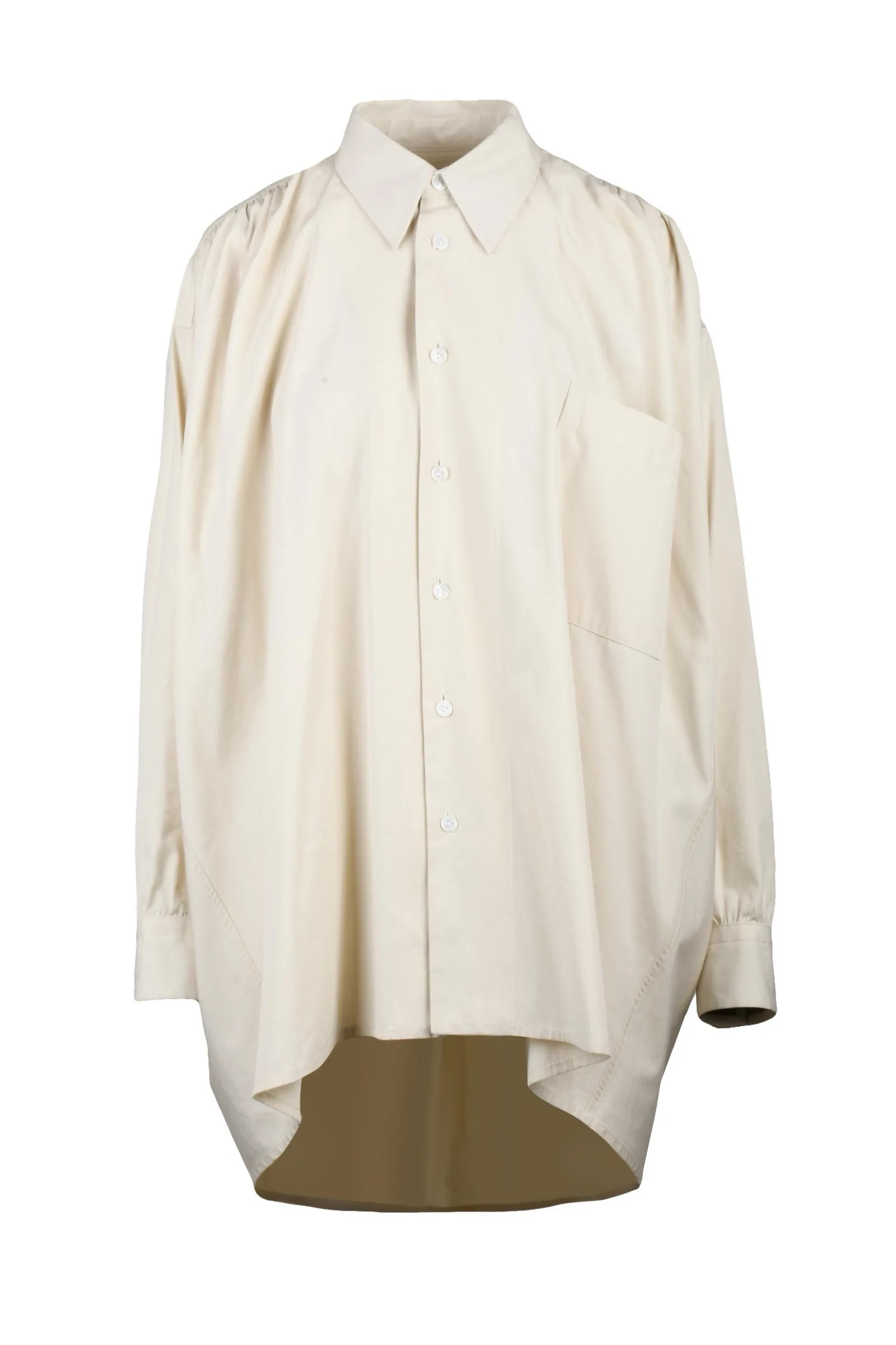 Camicia Oversize Beige
