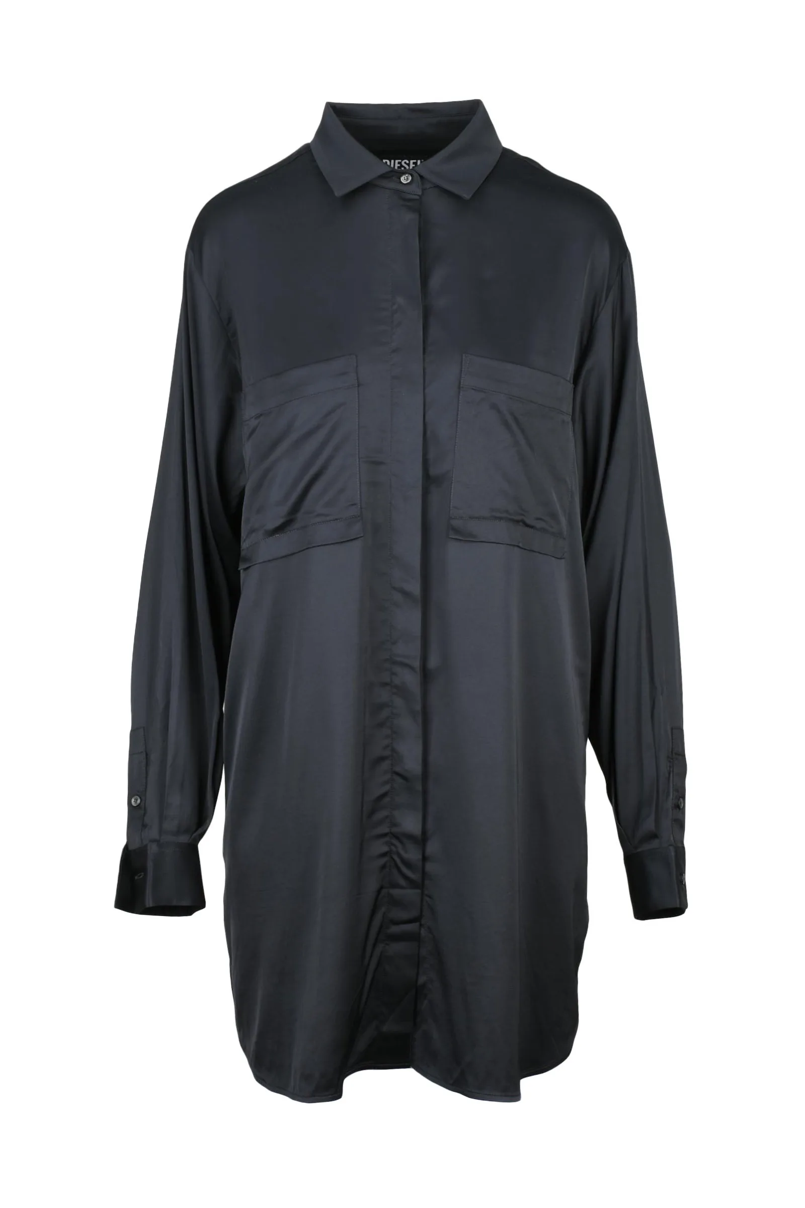 Abito Maxi Camicia Nero