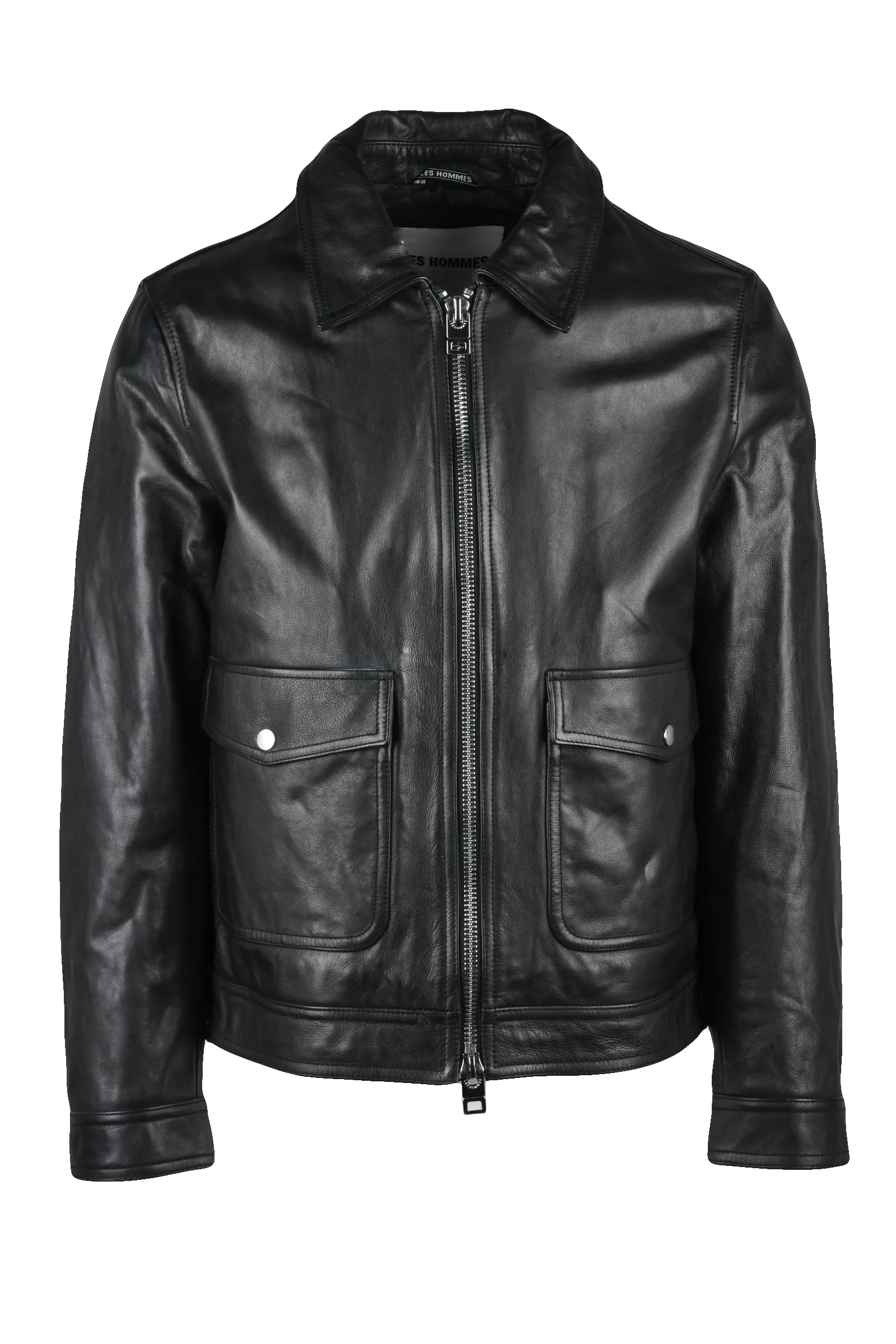 Giubbotto in Pelle Nero