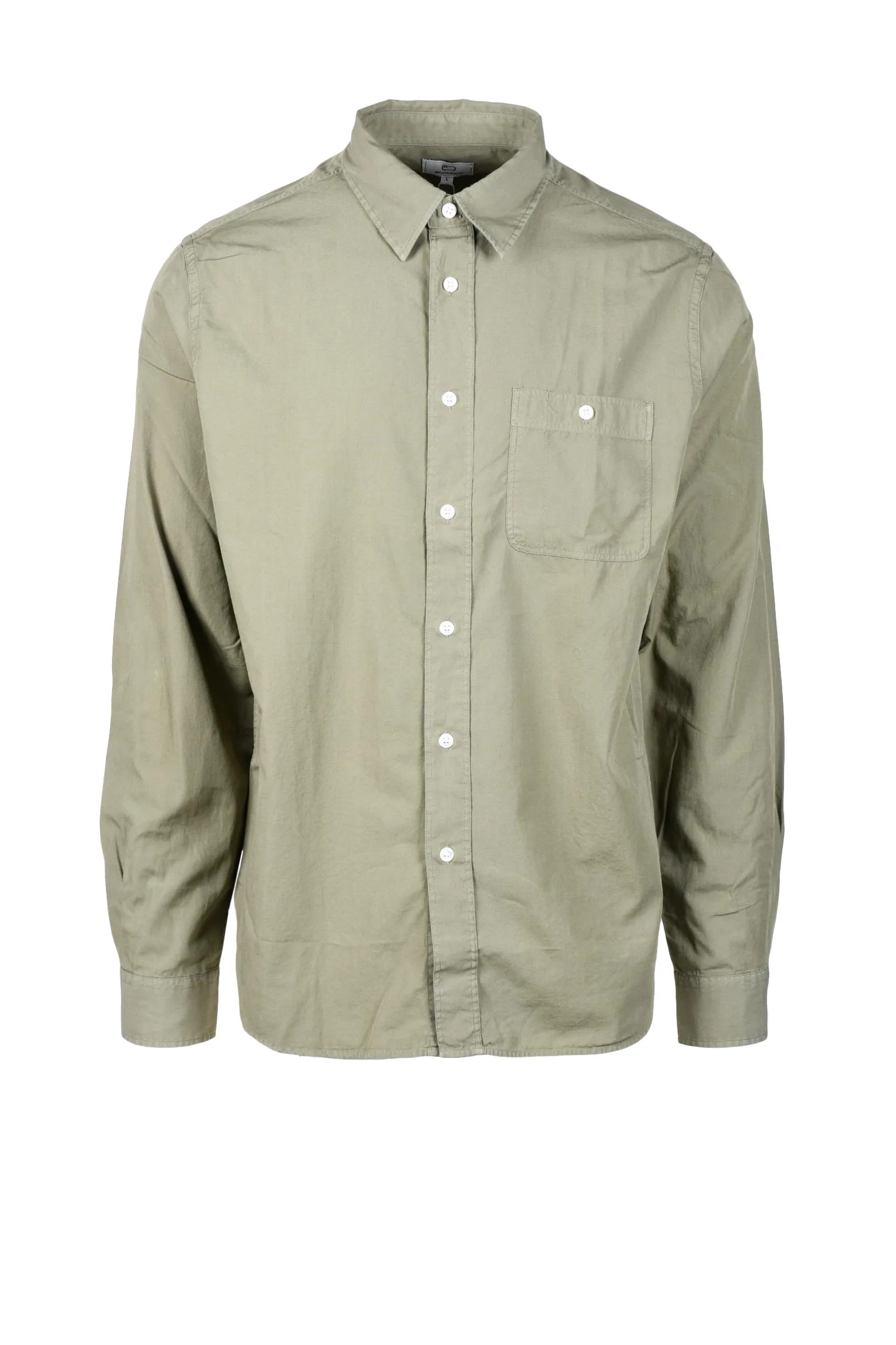 Camicia Cotone Verde