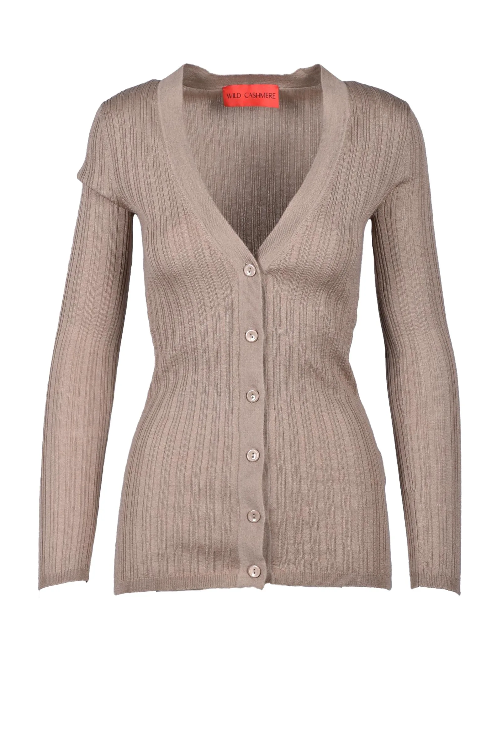 Cardigan Cannettato Beige
