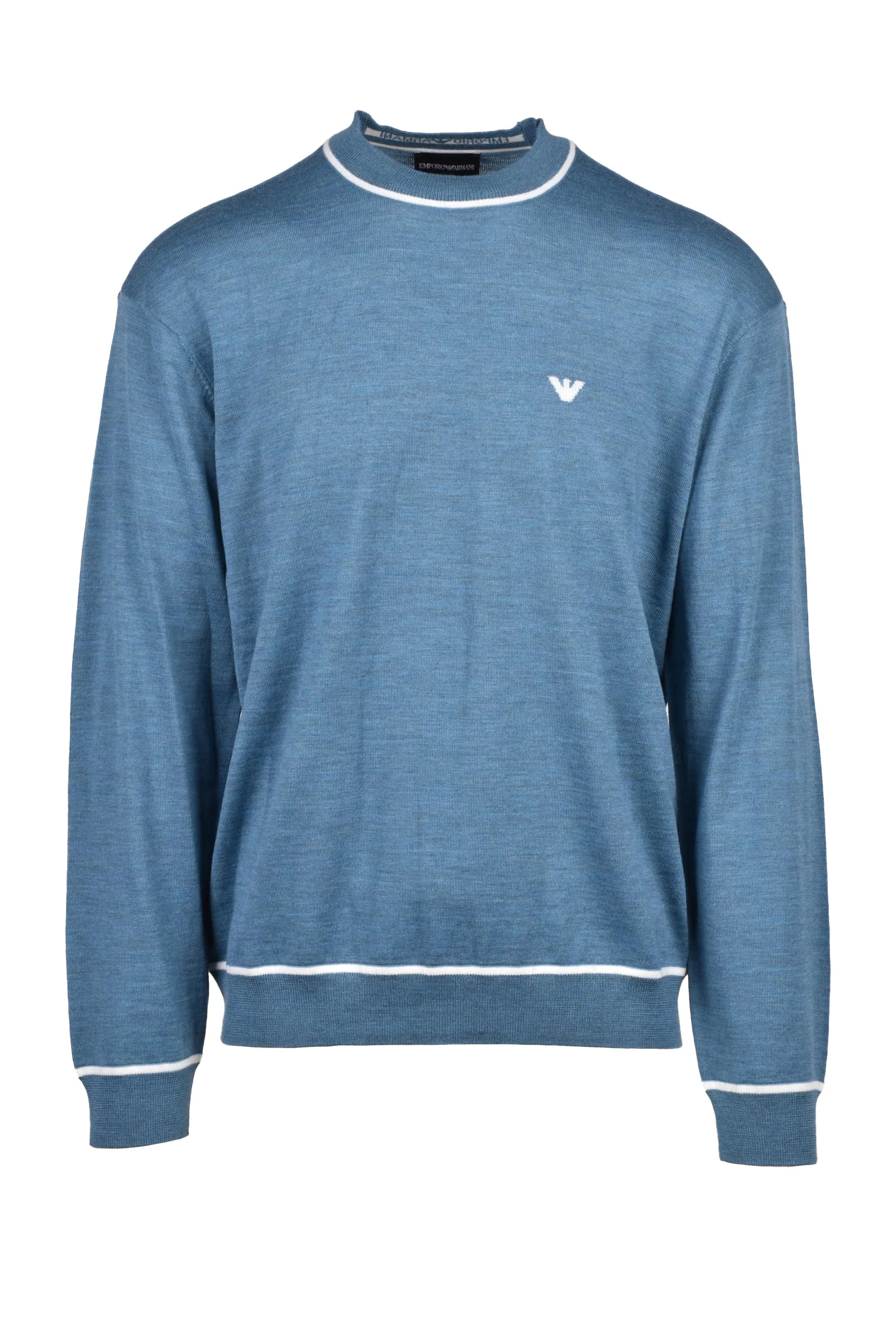 Maglioncino Girocollo Azzurro