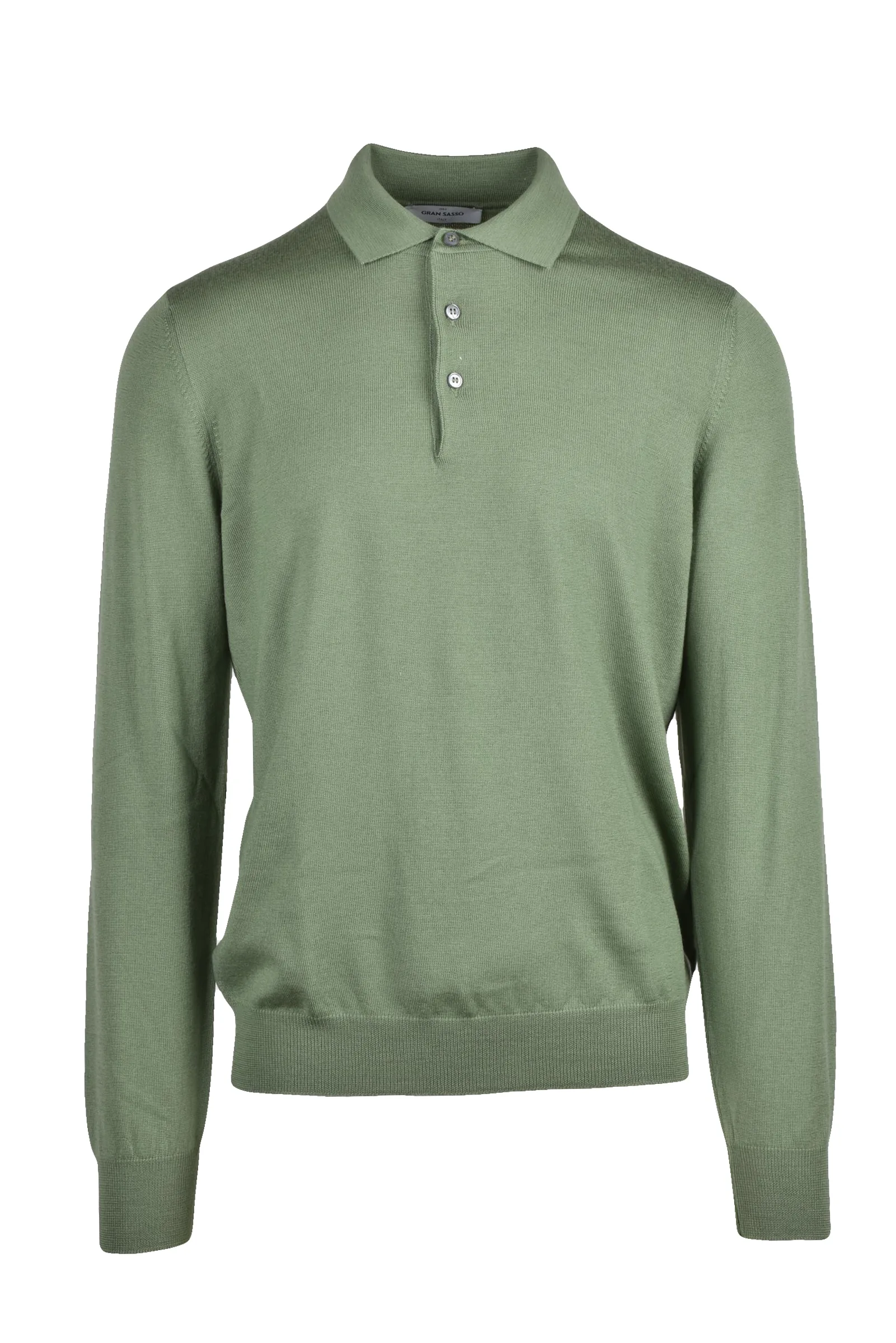 Polo in Maglia Verde