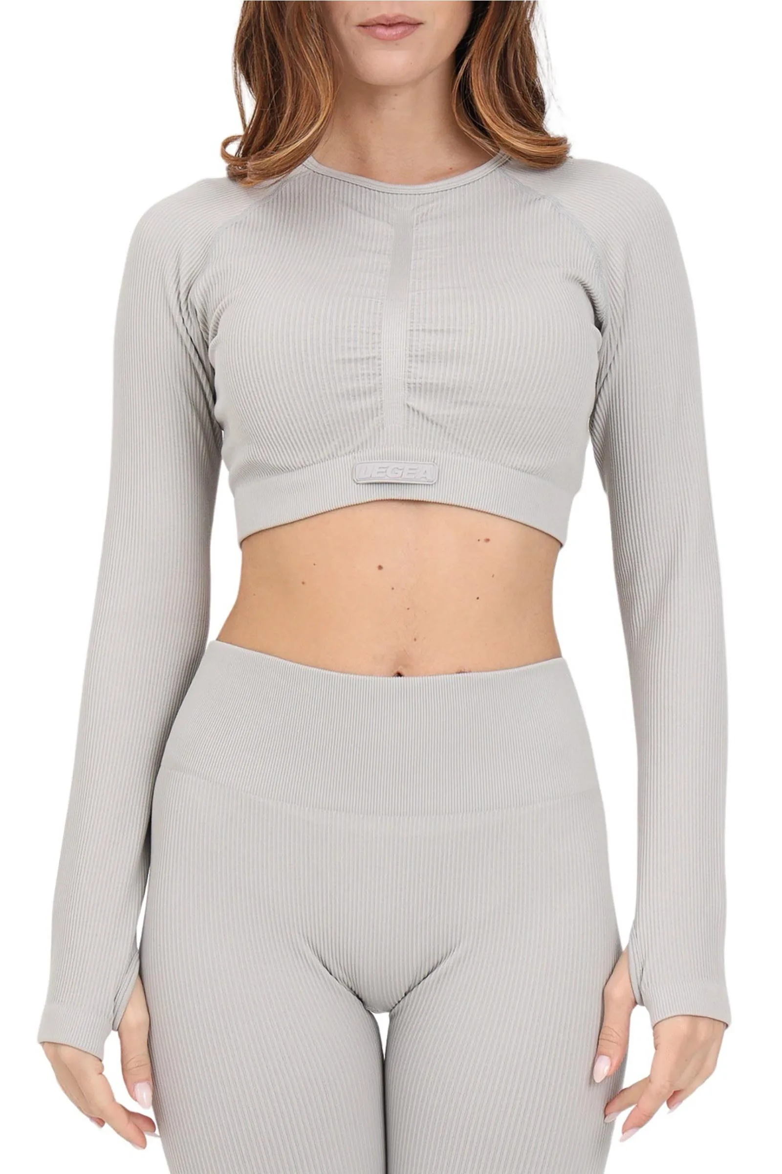 Top Donna Grigio