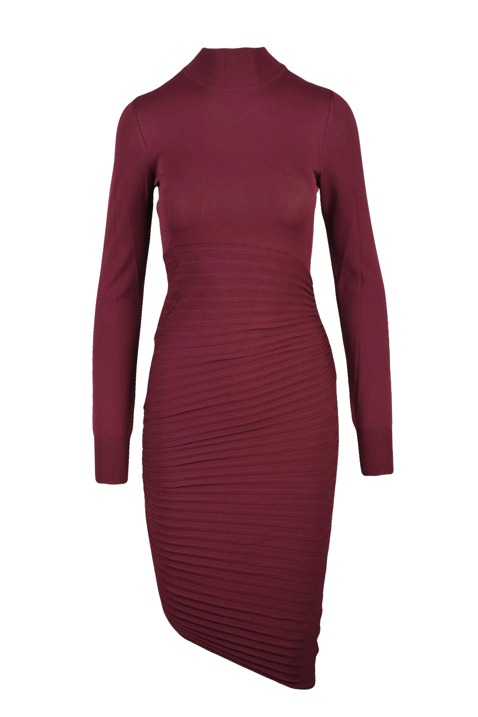 Abito Lungo in Jersey Rosso