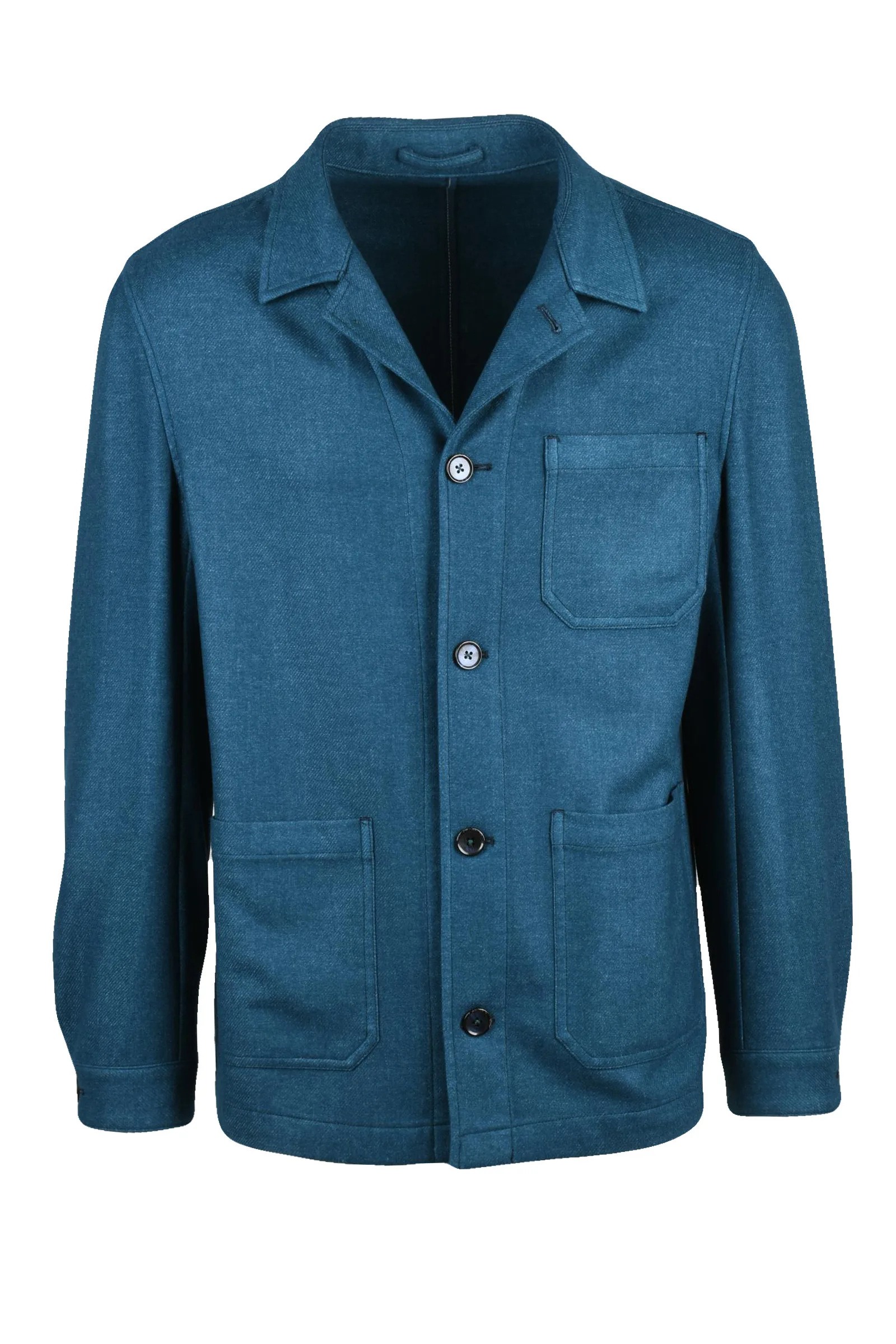 Giacca a Camicia Verde