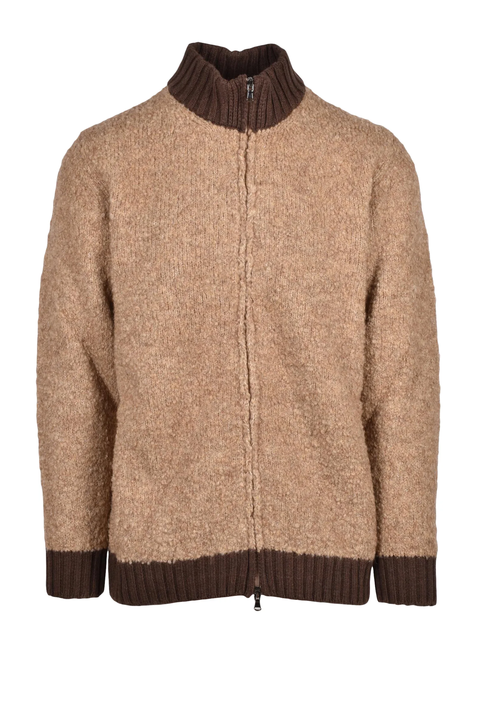 Cardigan Marrone